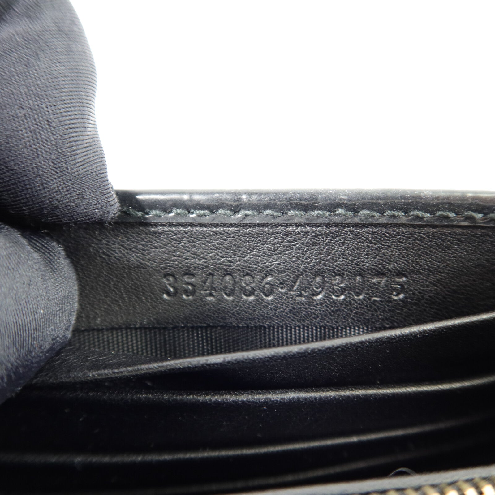 GUCCI 漆皮皮革Wallet on Chain肩背袋