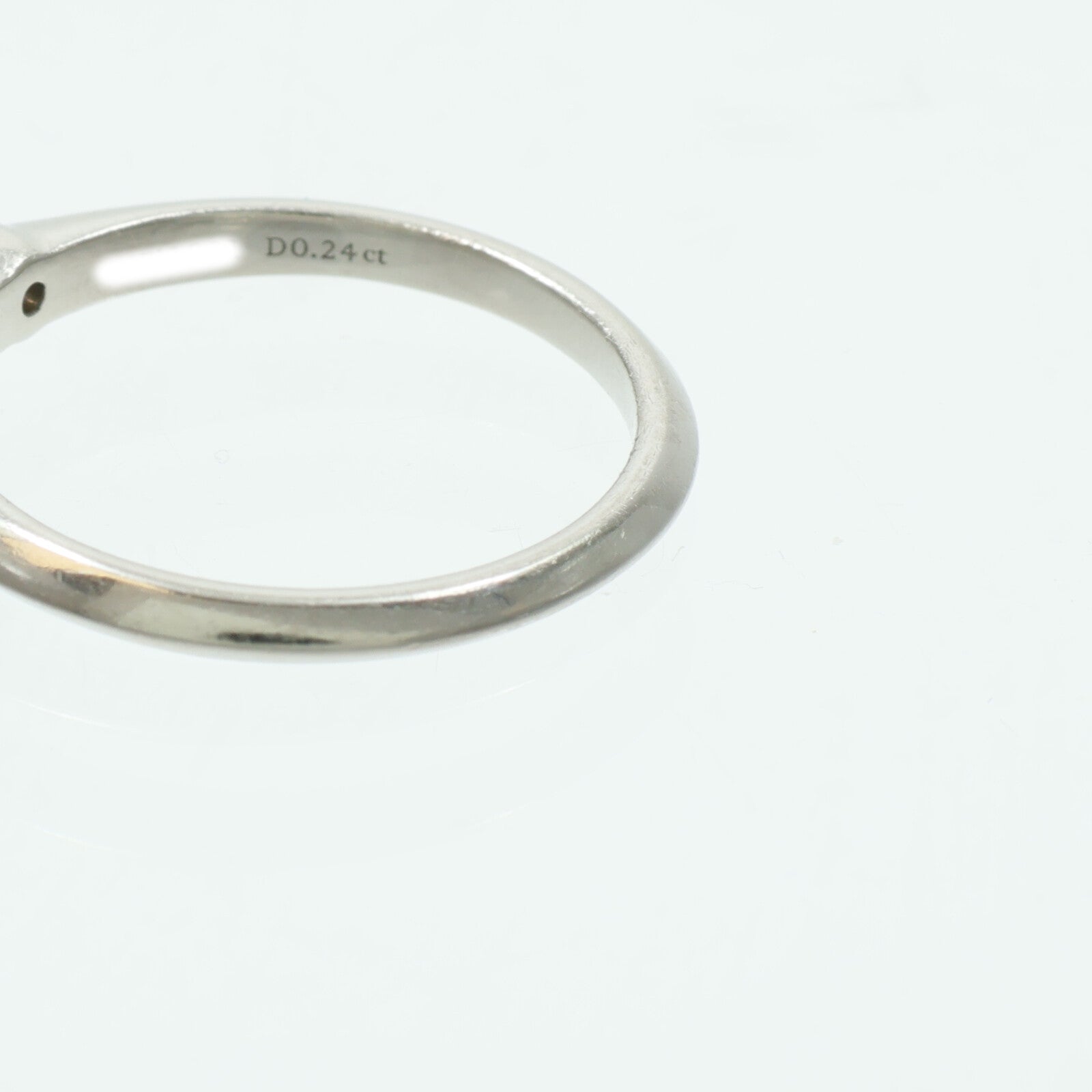 TIFFANY＆CO PT950鉑金TI SPTRD鑽石戒指