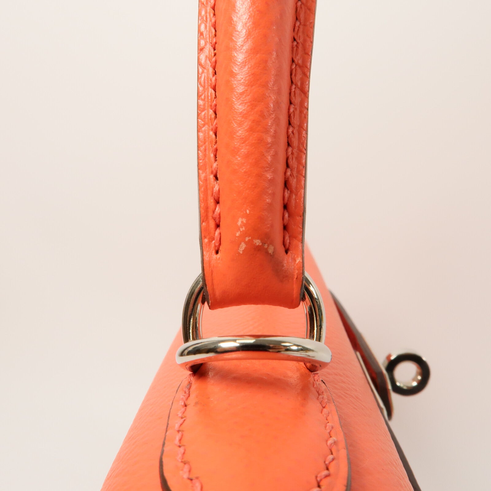 HERMES Epsom皮革Kelly 25手挽肩背兩用袋Rose Jaipur