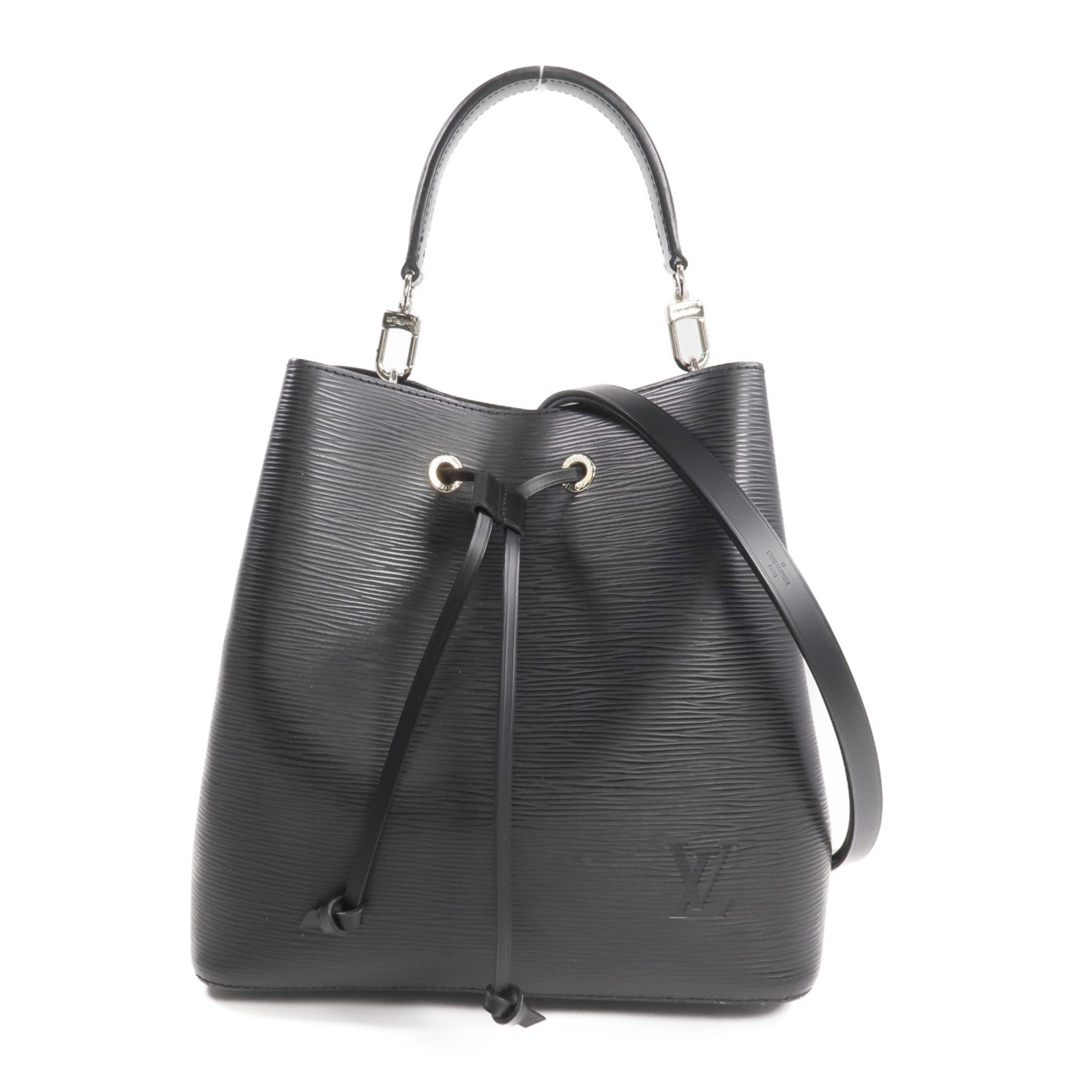 LOUIS VUITTON Epi Neo Noe MM銀扣手挽肩背兩用袋