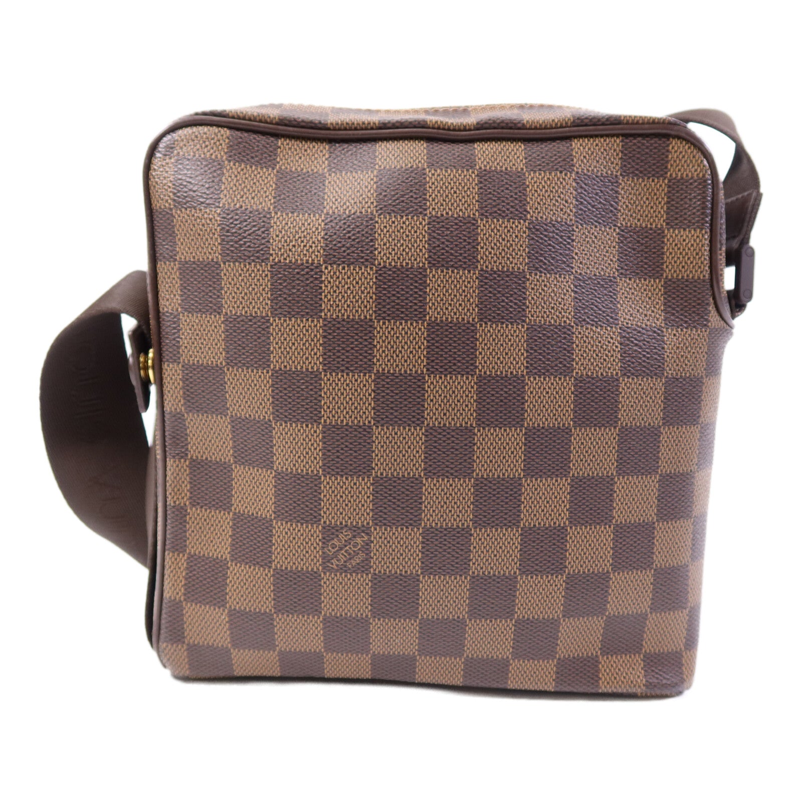 LOUIS VUITTON DamierOlav PM金扣肩背袋