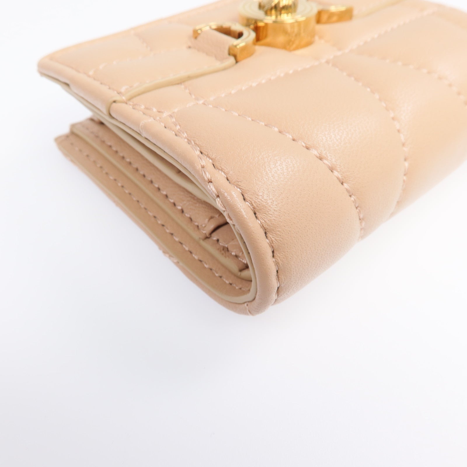 VERSACE 羊皮皮革Medusa '95 Fold Wallet金扣錢包