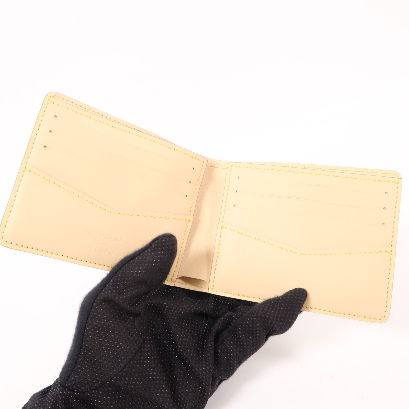 LOUIS VUITTON LV Slender Wallet N40636 Damier Golf Green