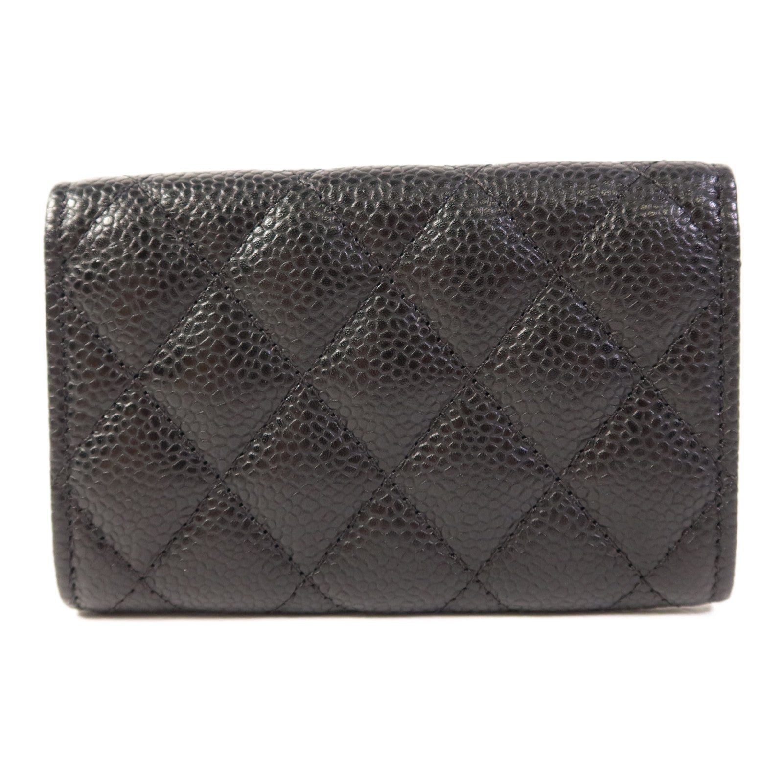 CHANEL 牛皮皮革Card Case金扣卡片套