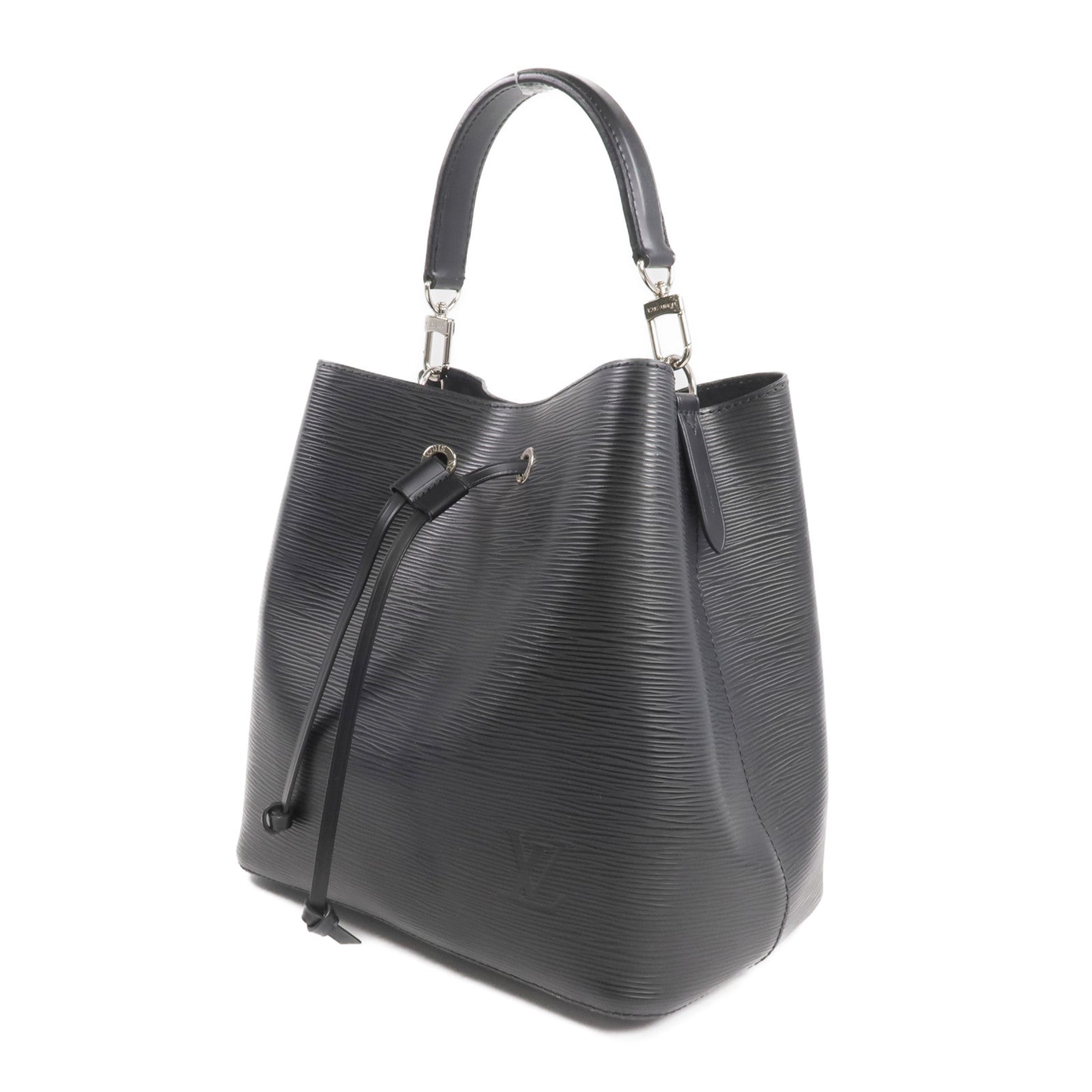 LOUIS VUITTON Epi Neo Noe MM銀扣手挽肩背兩用袋