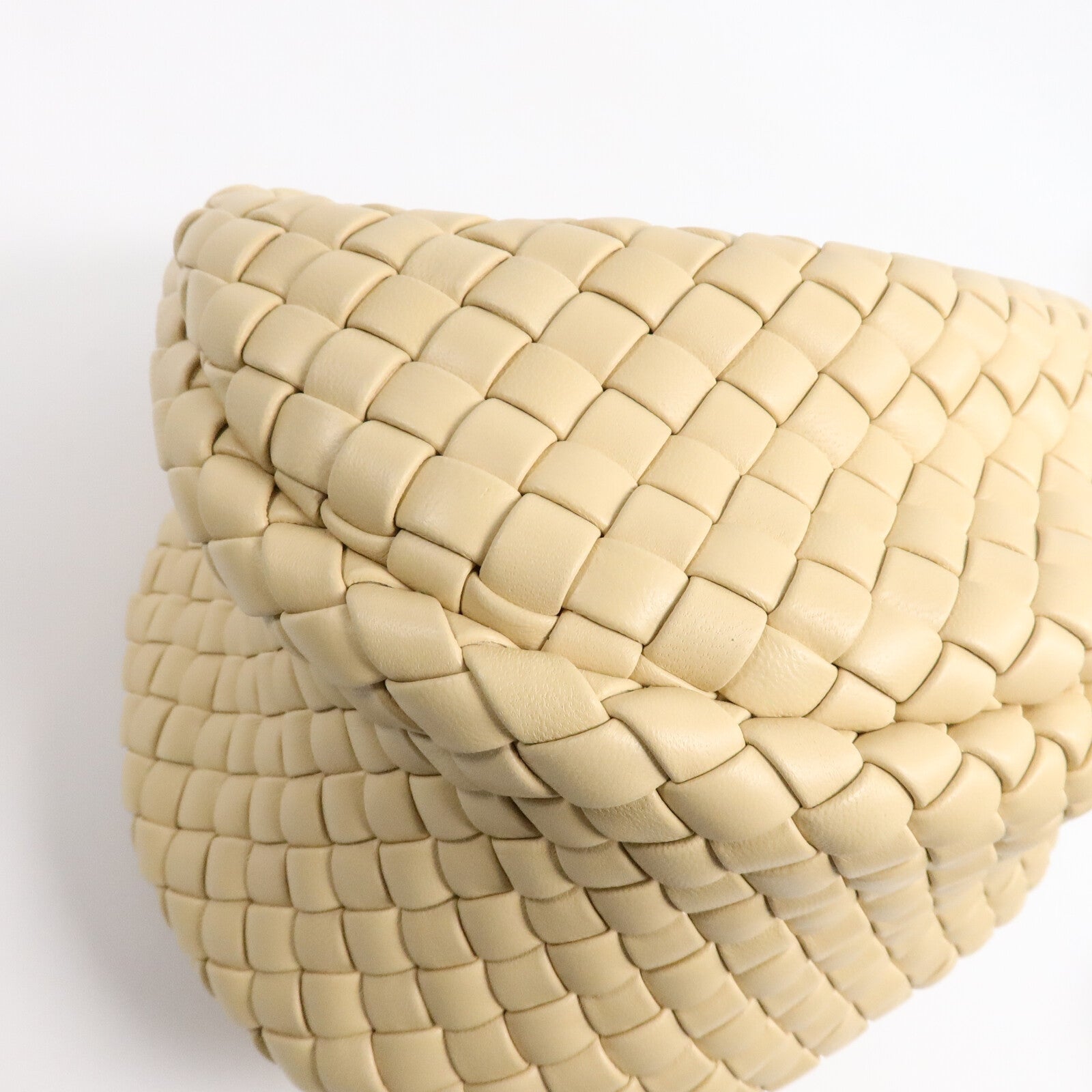 BOTTEGA VENETA 羊皮皮革Mini Padded Jodie手挽袋