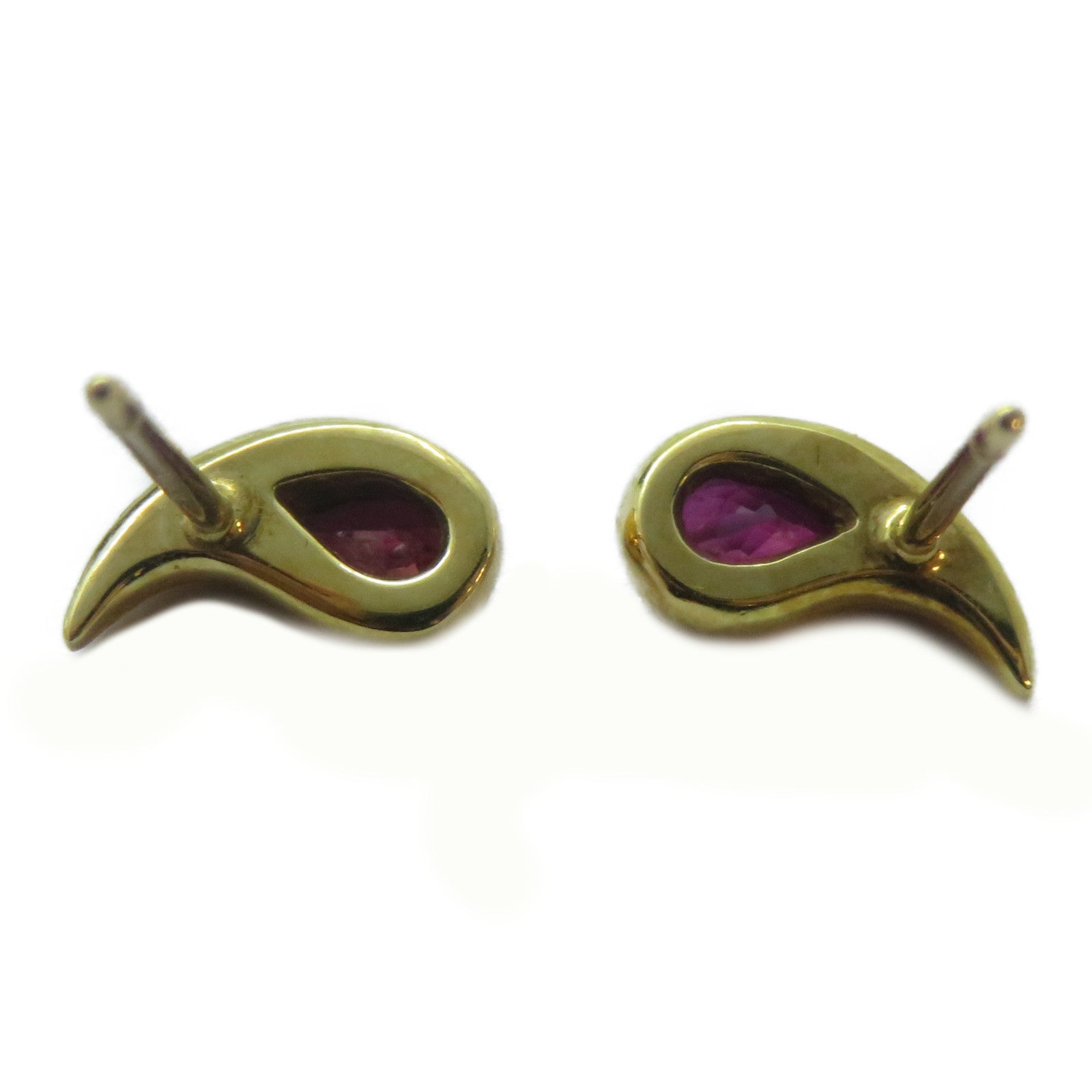 TIFFANY＆CO 18K金Ruby Earrings耳環