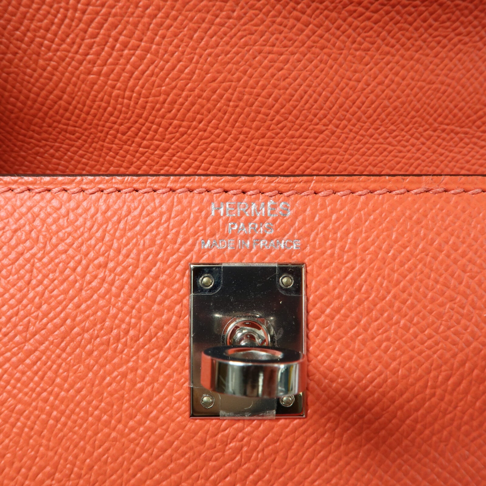 HERMES Epsom皮革Kelly 25手挽肩背兩用袋Rose Jaipur