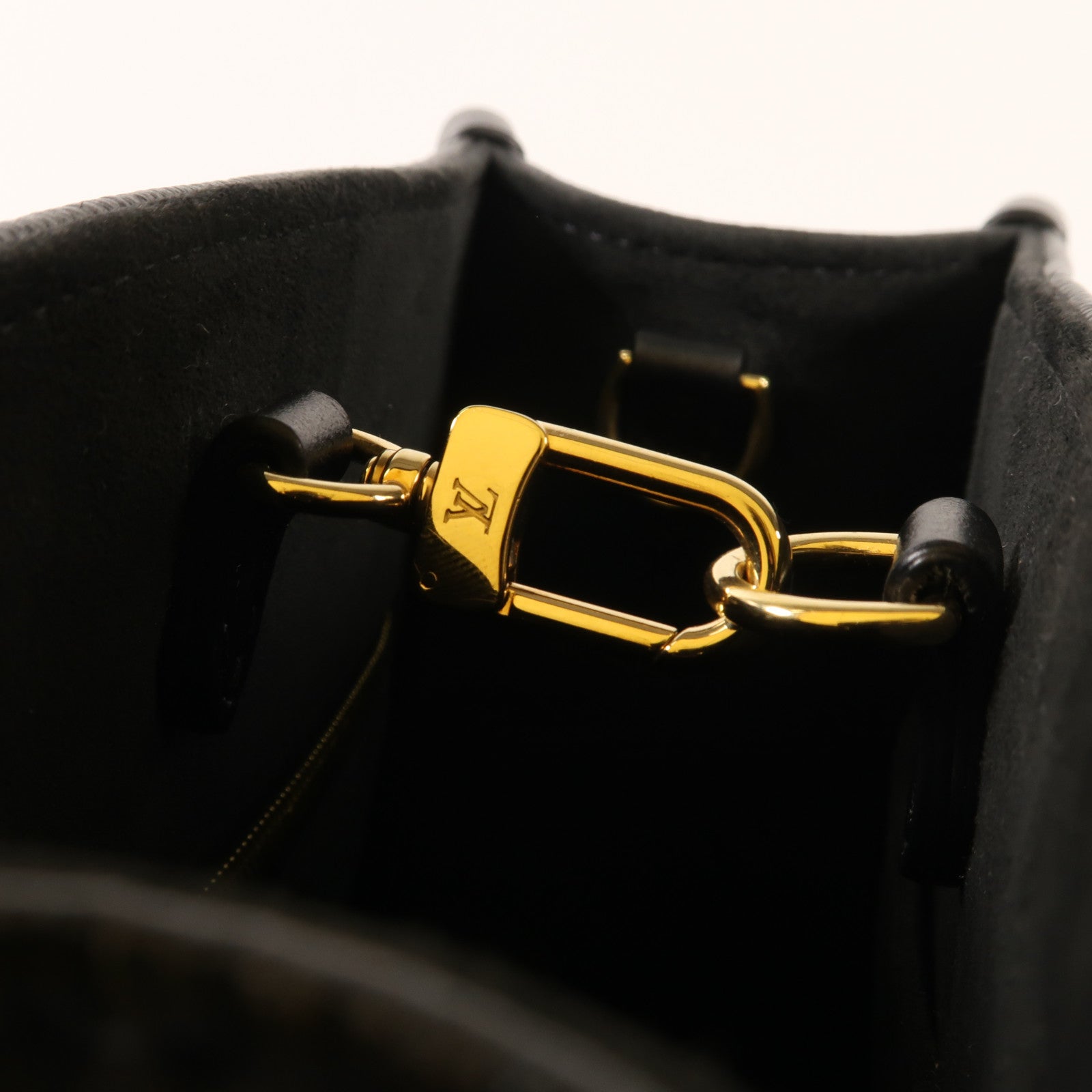 LOUIS VUITTON Monogram Empreinte On The Go PM金扣手挽肩背兩用袋