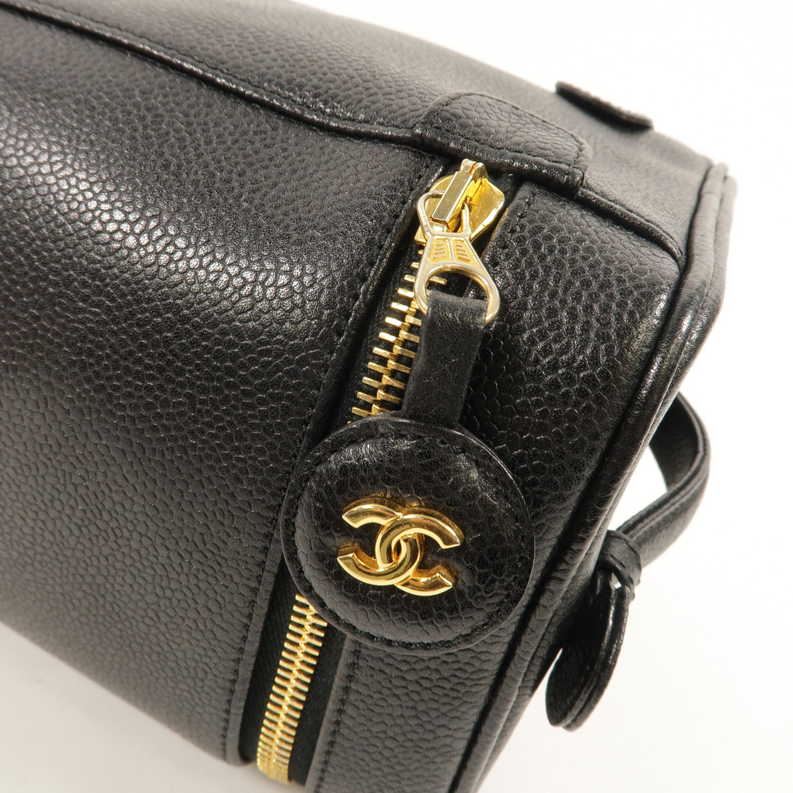 CHANEL 牛皮皮革Vintage Vanity Case手挽袋