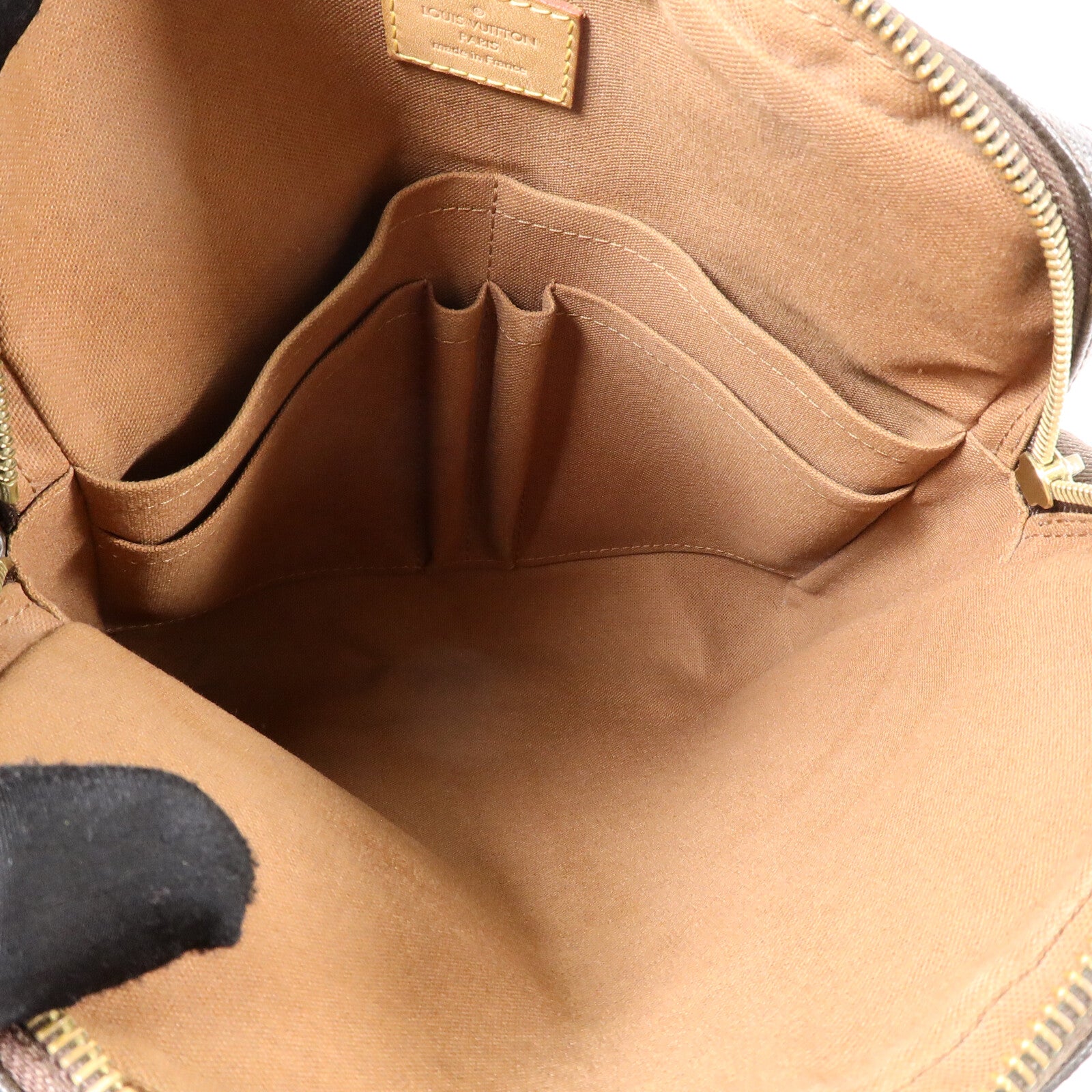 LOUIS VUITTON Monogram Trotteur Beaubourg金扣肩背袋