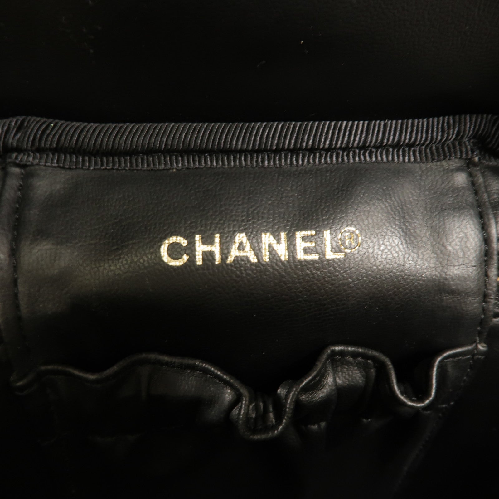 CHANEL 牛皮皮革Vintage Vanity Case手挽袋