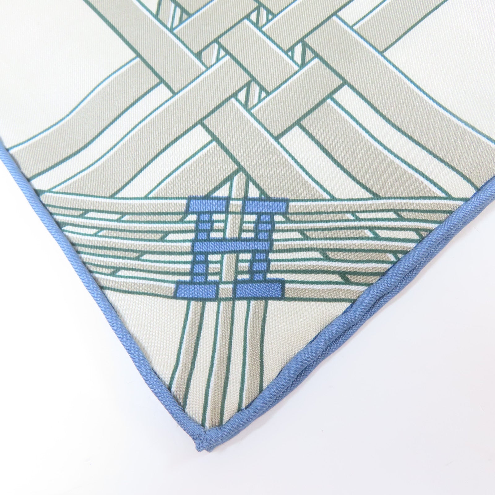 HERMES 絲質Scarf 90x90cm絲巾米色/紅色/橙色