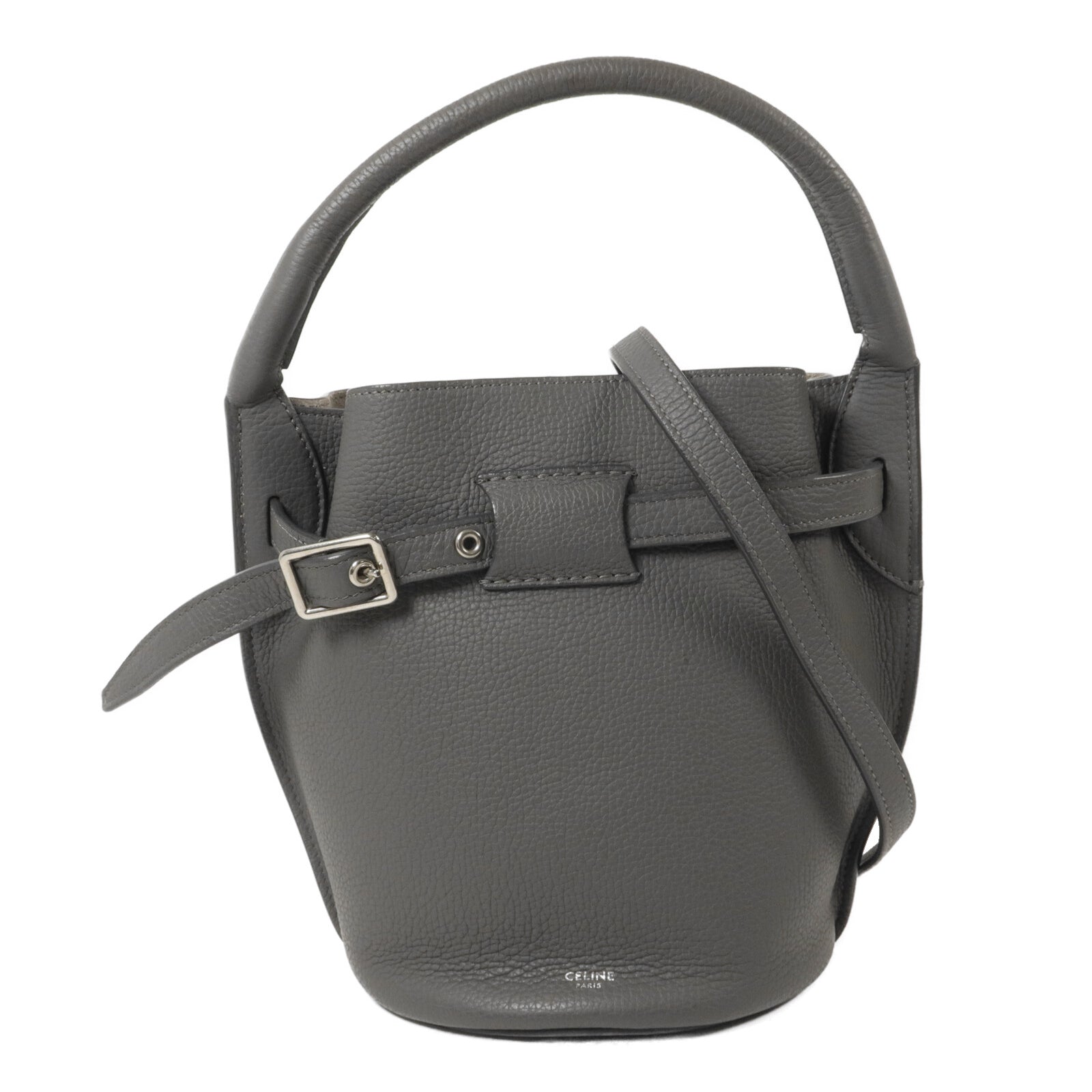 CELINE 牛皮皮革Nano Bucket手挽肩背兩用袋