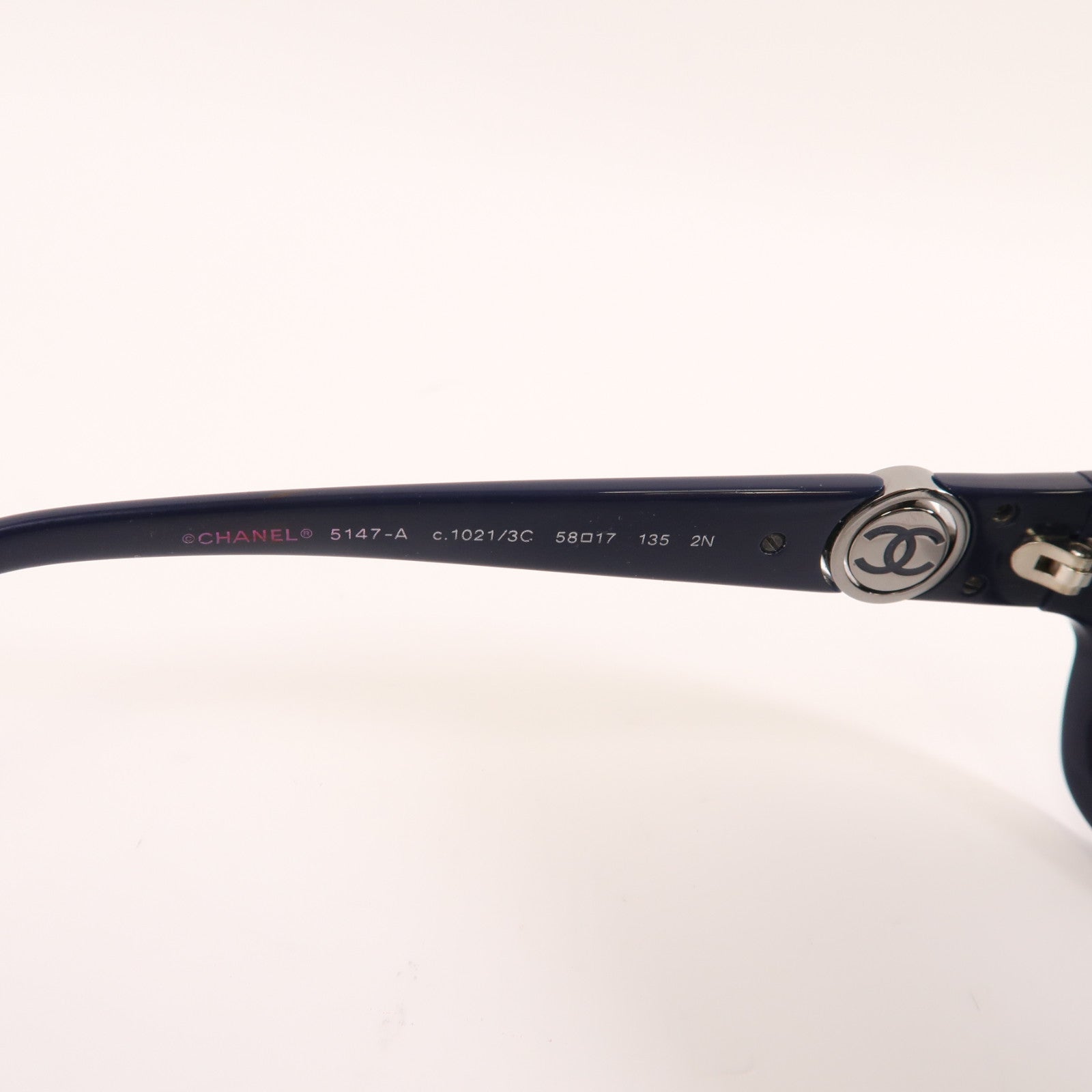 CHANEL PVC Sunglasses太陽眼鏡深藍色