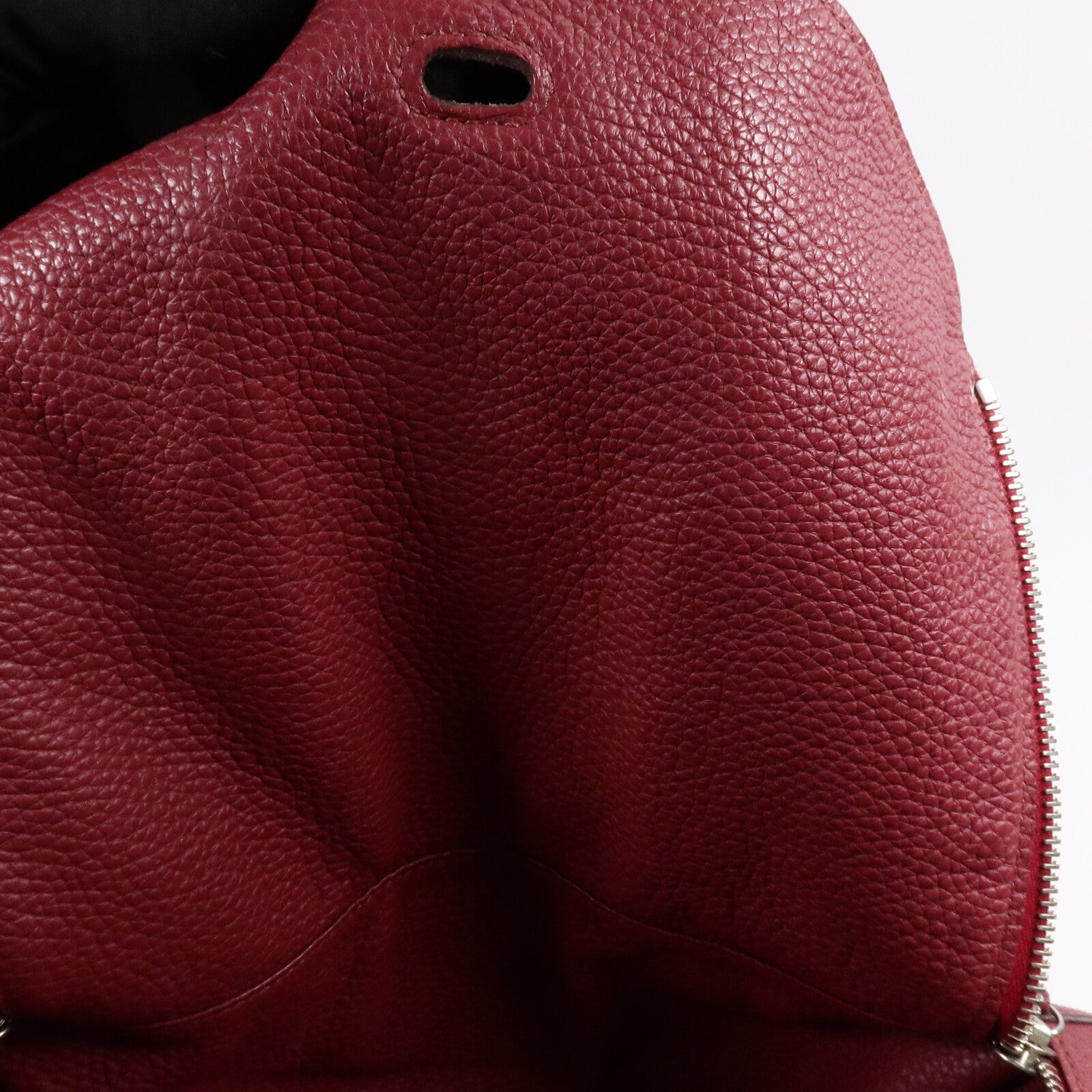 HERMES Clemence皮革Lindy 34手挽肩背兩用袋Rubis