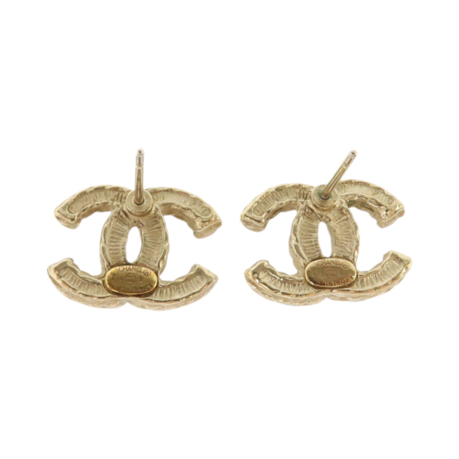 CHANEL PVC/金屬Earrings耳環