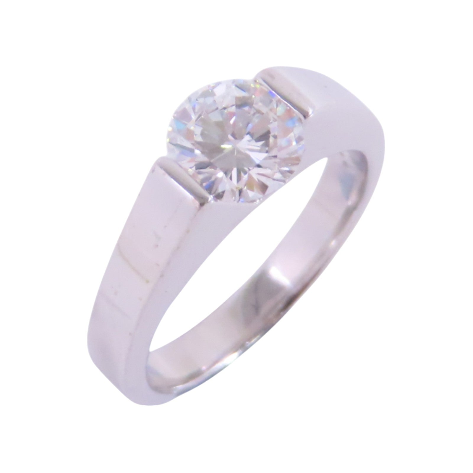 JEWELRY 18K白金/鑽石Diamond Ring戒指US#6