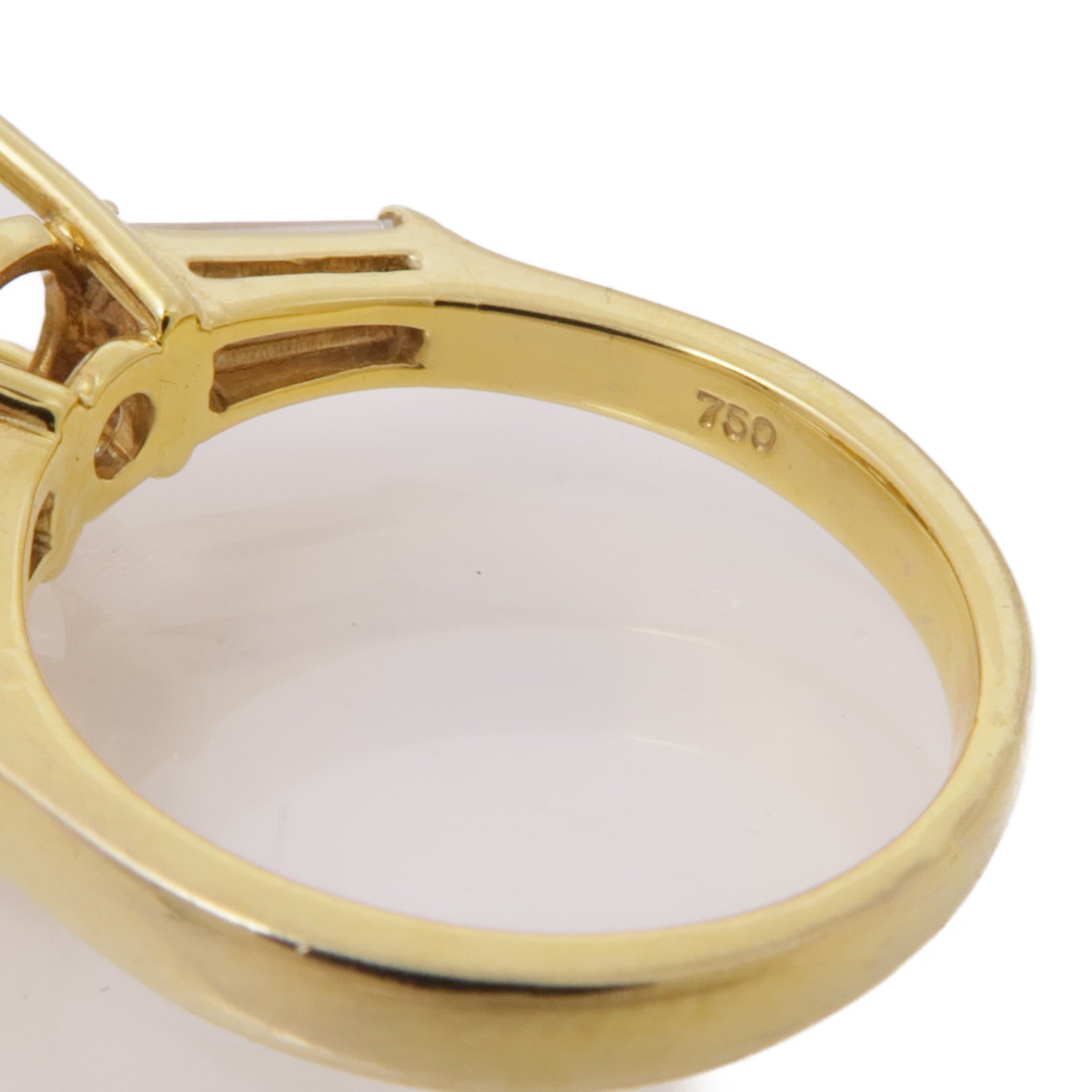 JEWELRY 18K黃金Diamond Ring鑽石戒指US#5.5