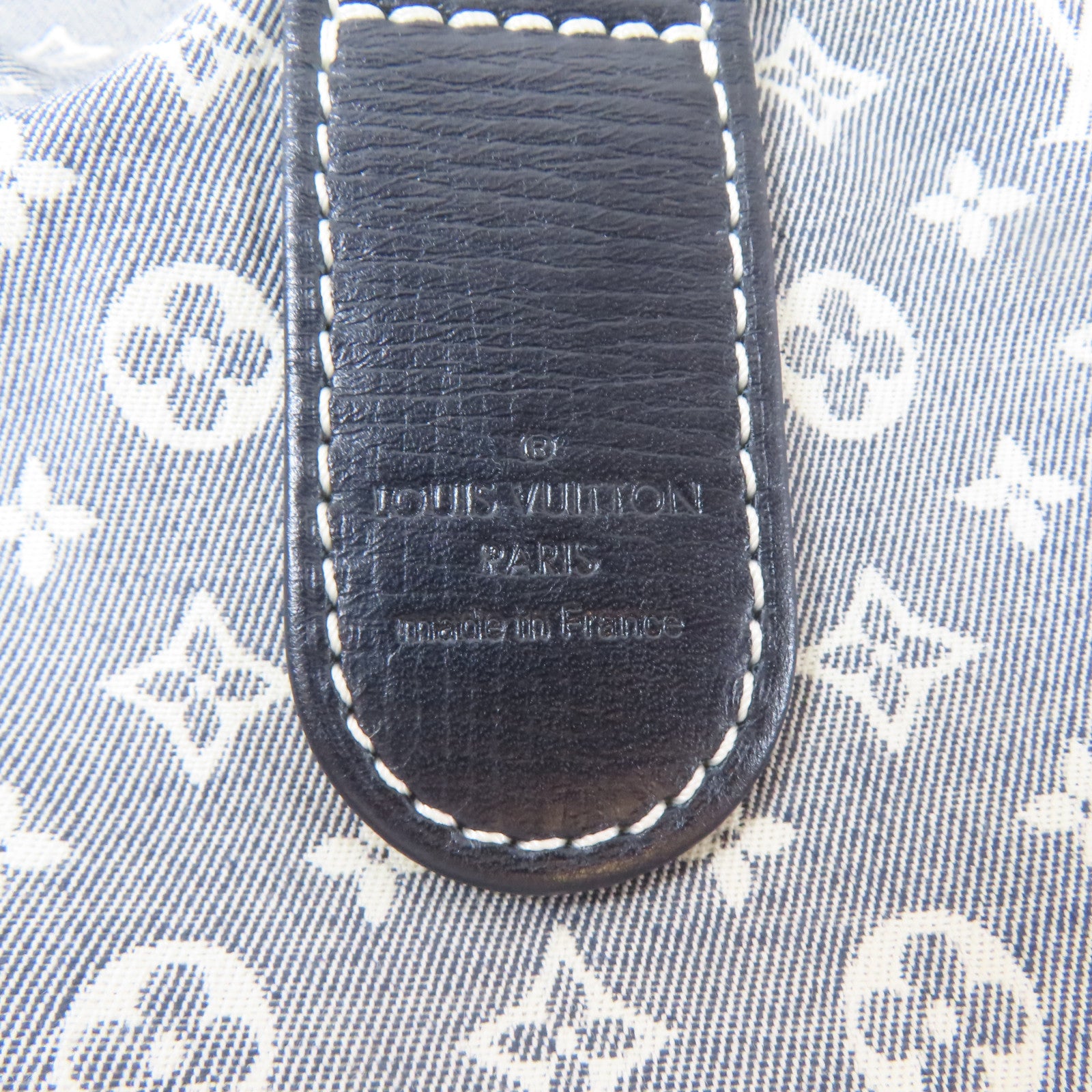 LOUIS VUITTON Monogram Idylle Mini Romance金扣肩背袋灰色