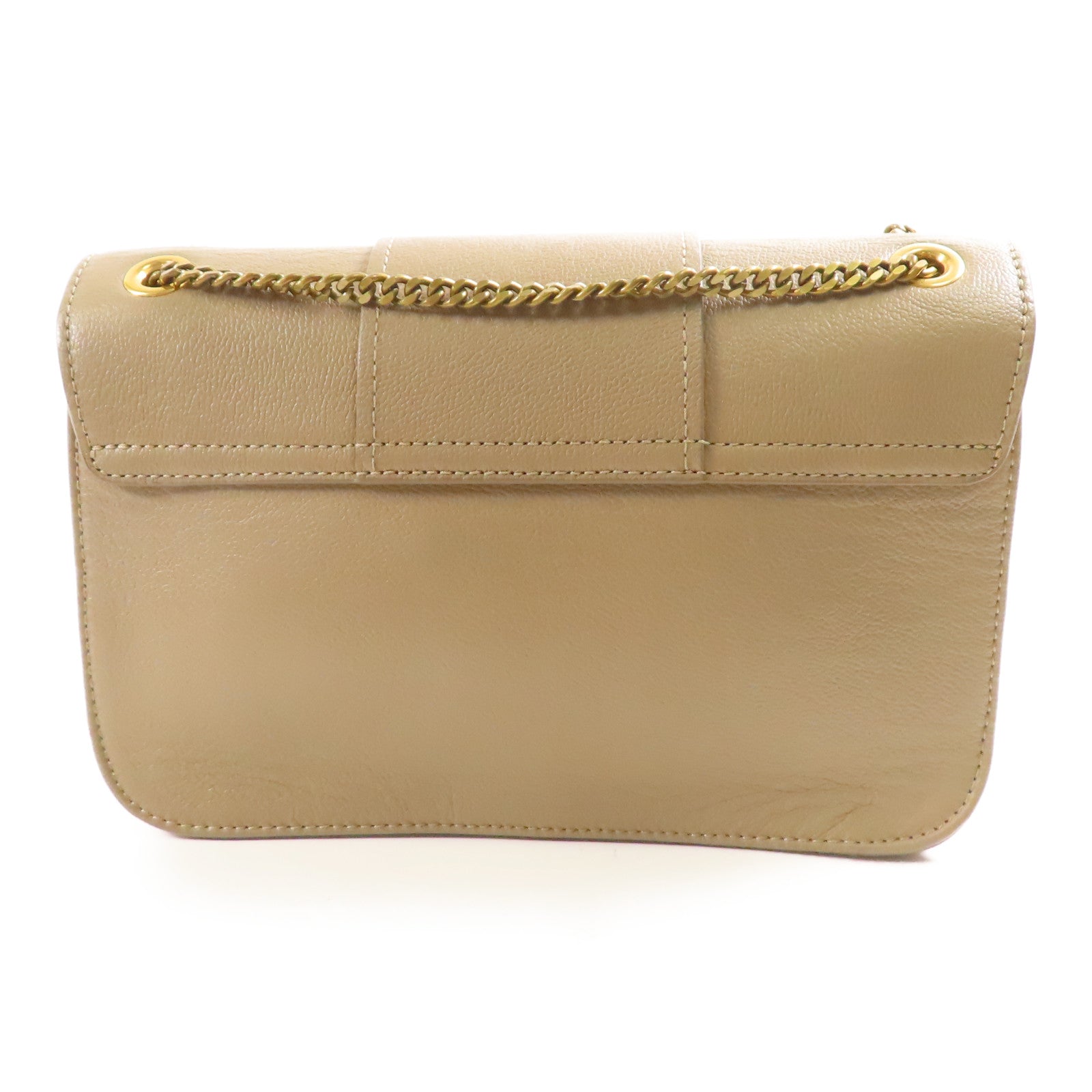 Chloe 【激減優惠】牛皮皮革Shoulder Bag金扣鏈帶肩背袋