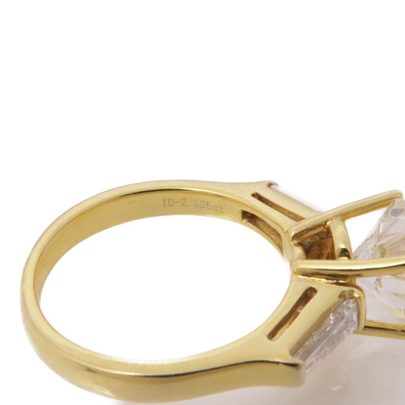 JEWELRY 18K黃金Diamond Ring鑽石戒指US#5.5