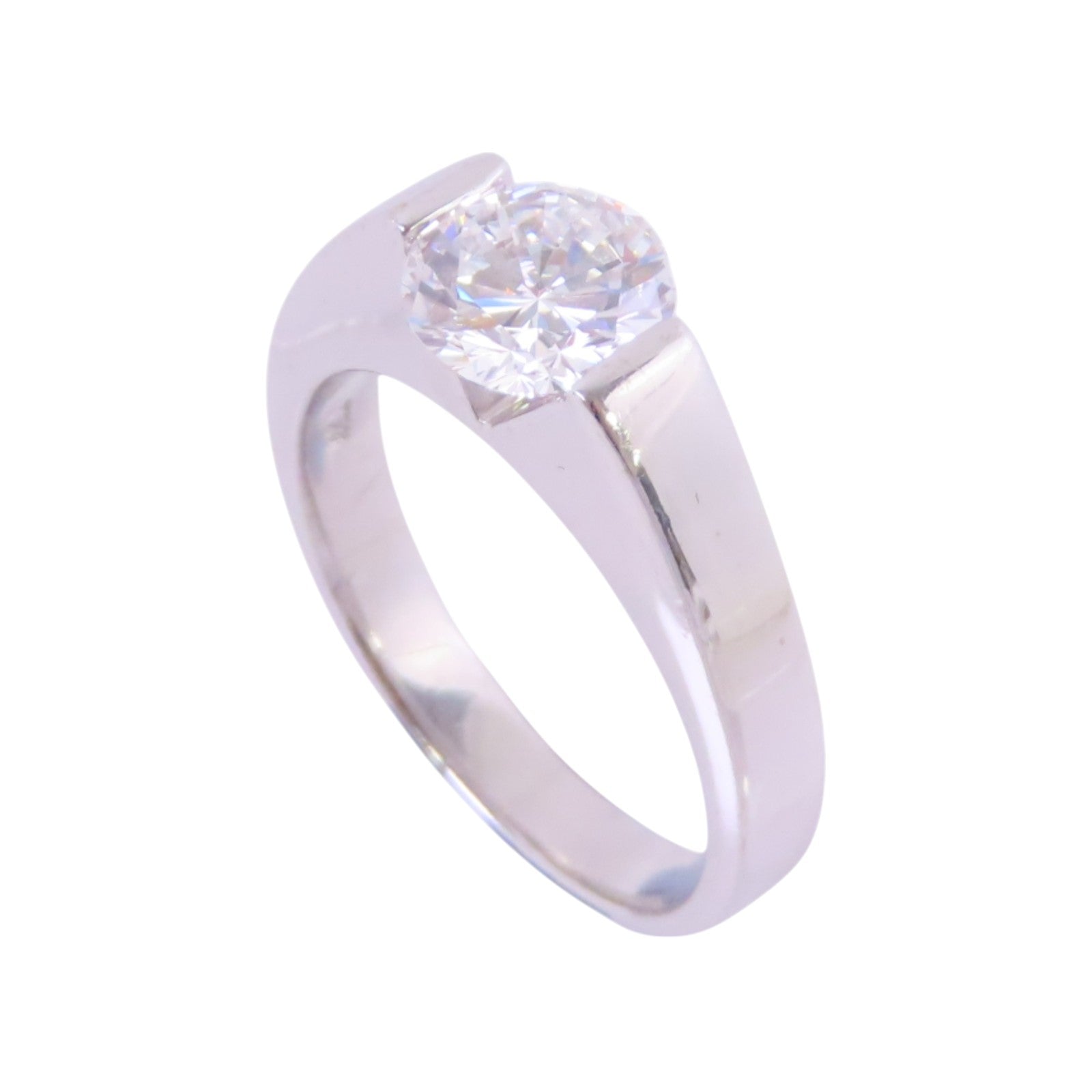 JEWELRY 18K白金/鑽石Diamond Ring戒指US#6