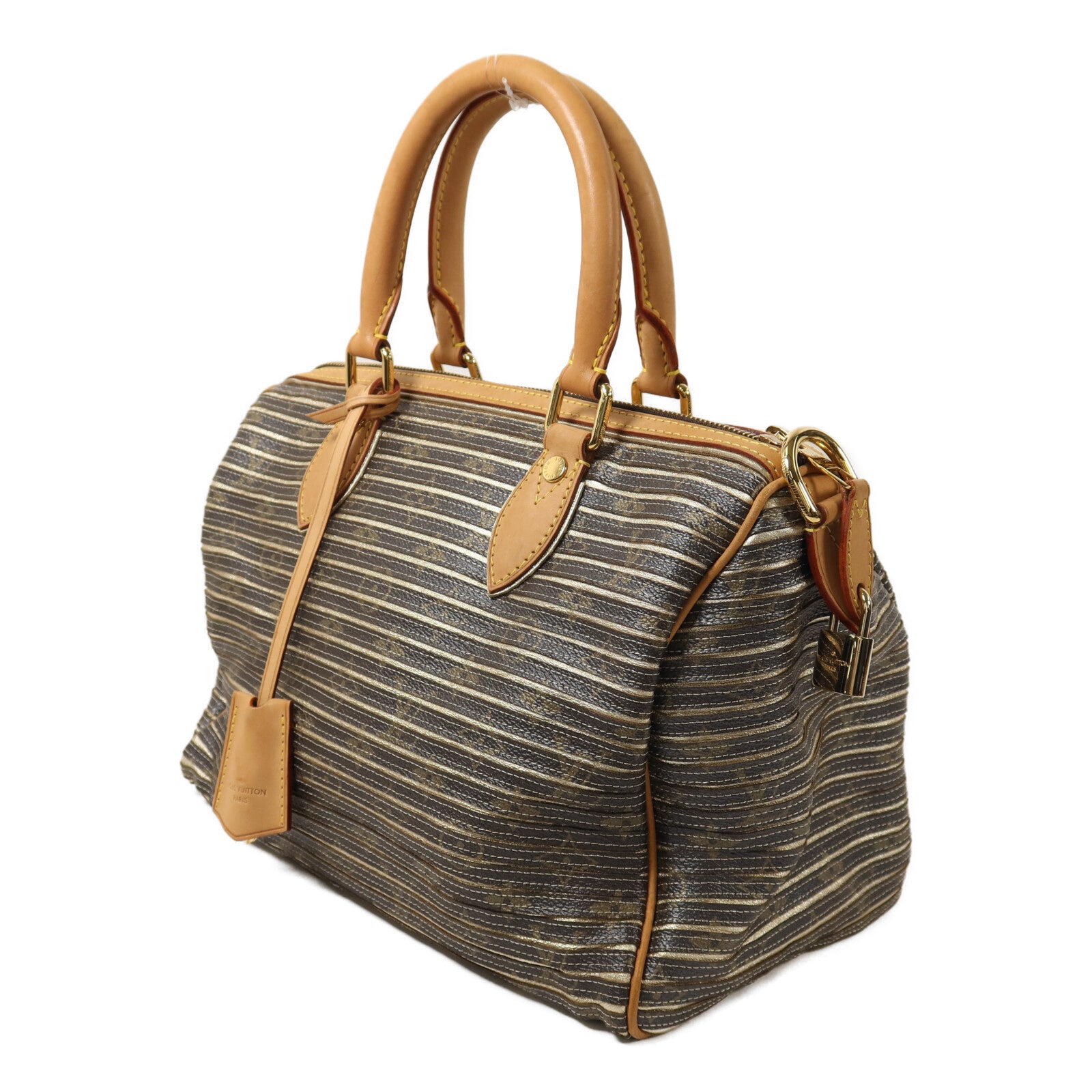 LOUIS VUITTON Monogram Eden Speedy Bandouliere 30金扣手挽肩背兩用袋