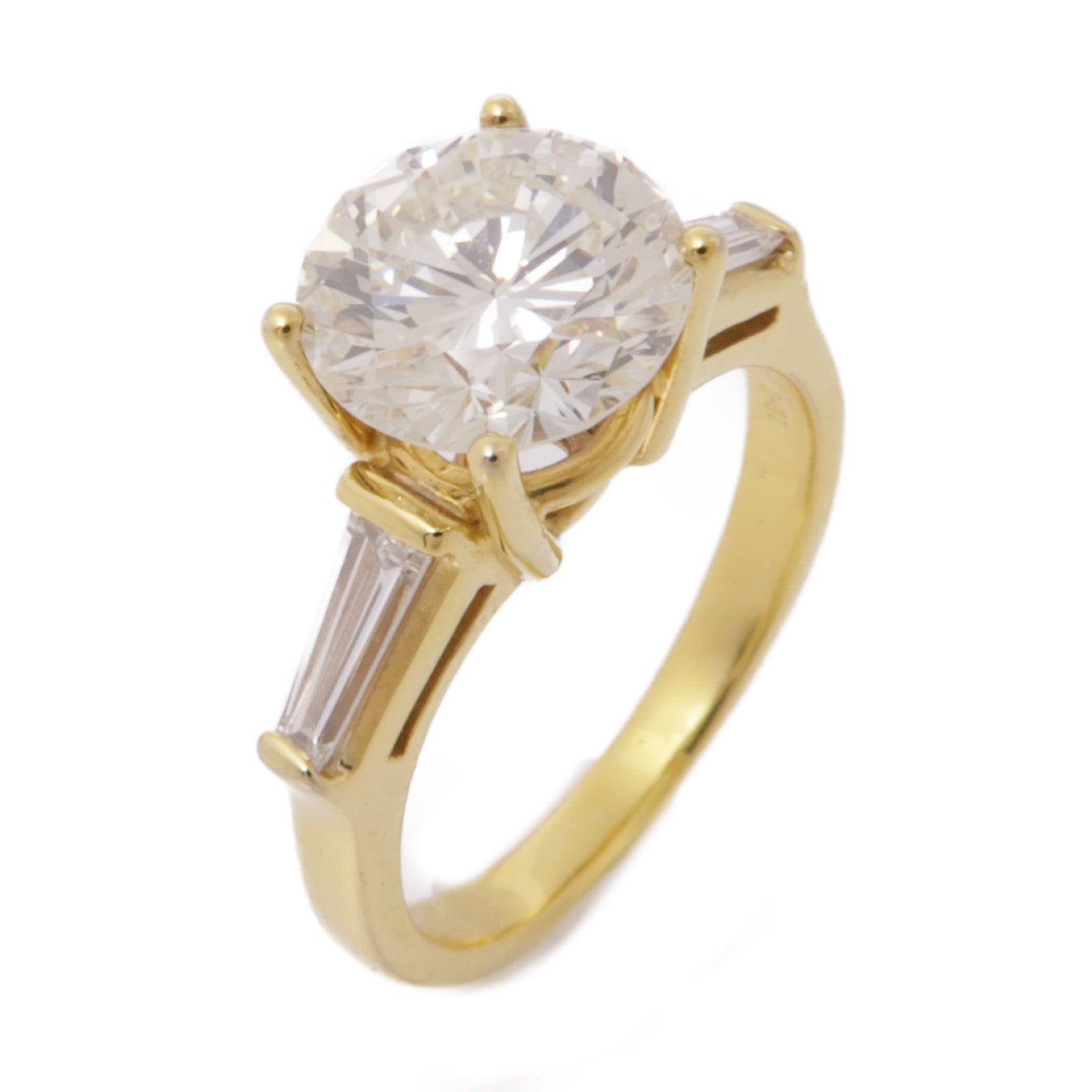 JEWELRY 18K黃金Diamond Ring鑽石戒指US#5.5