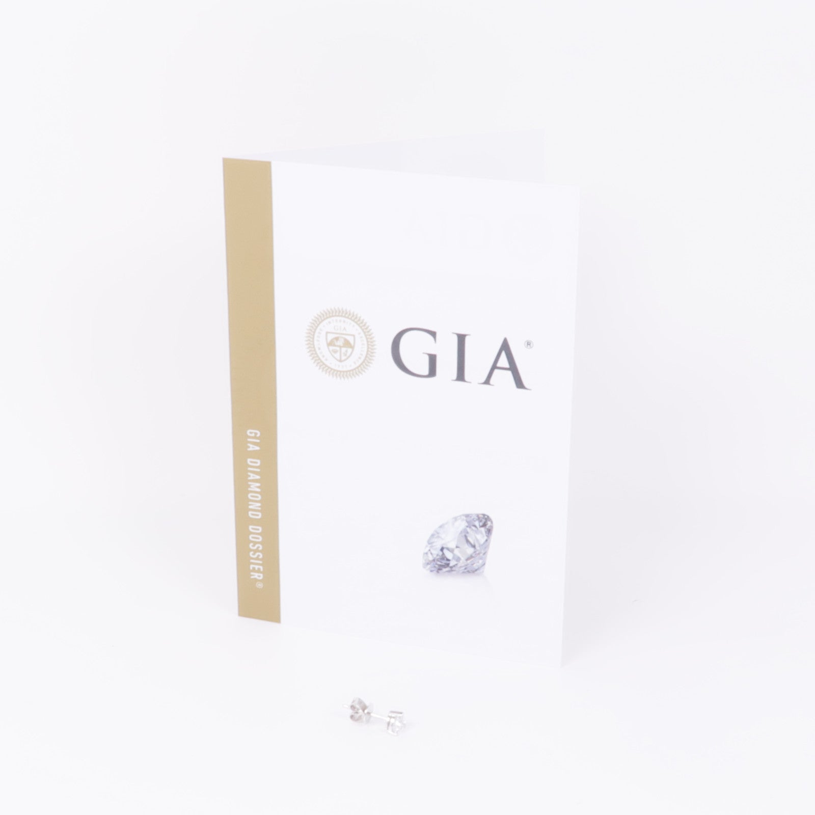 JEWELRY 18K白金Single Diamond Earring鑽石耳環