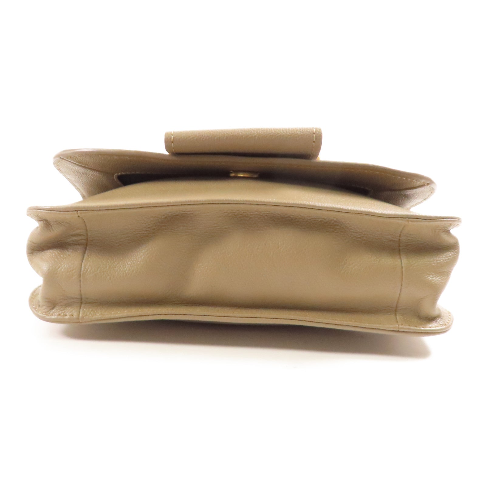 Chloe 牛皮皮革Shoulder Bag金扣鏈帶肩背袋