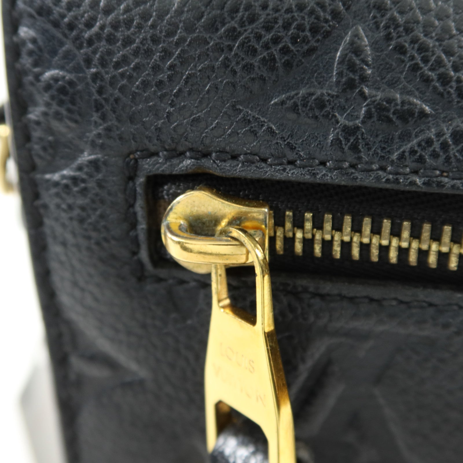 LOUIS VUITTON Monogram Empreinte Pochette Metis金扣手挽肩背兩用袋