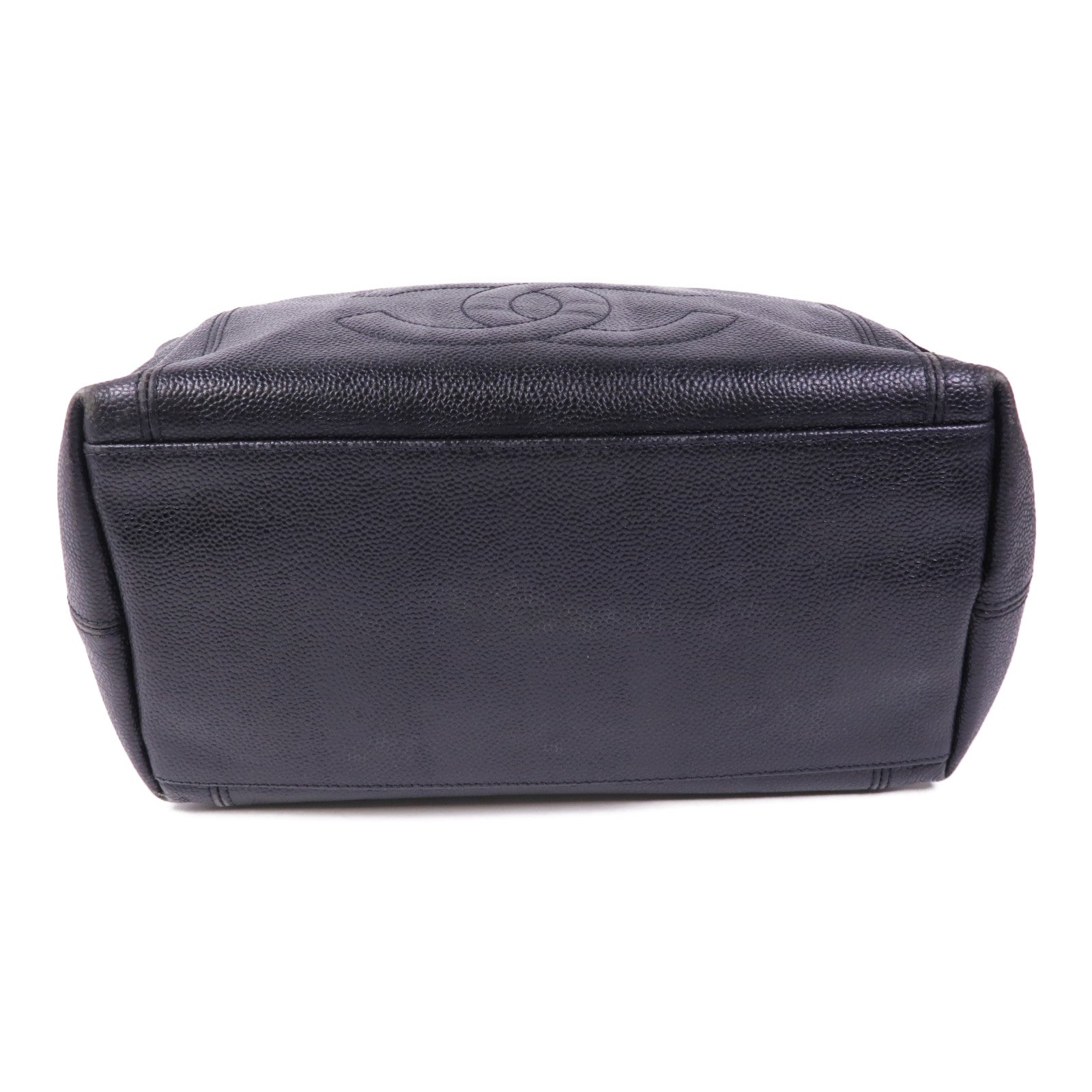 CHANEL 牛皮皮革Shoulder Tote金扣肩背袋/手挽袋