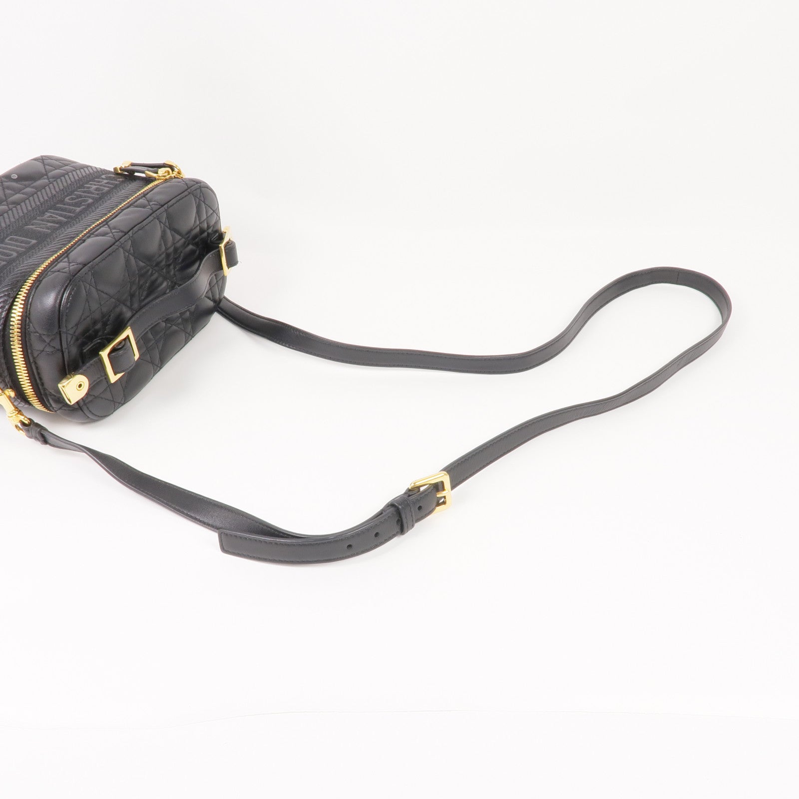 Dior 羊皮皮革2way Shoulder Bag金扣手挽肩背兩用袋