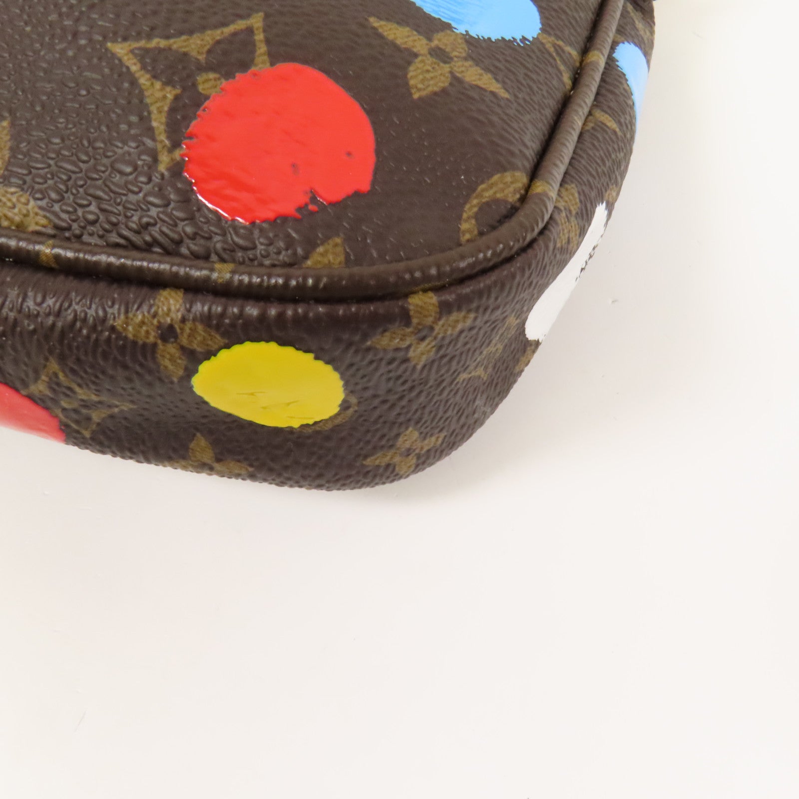 LOUIS VUITTON Monogram LV X YK Pochette金扣手挽肩背兩用袋