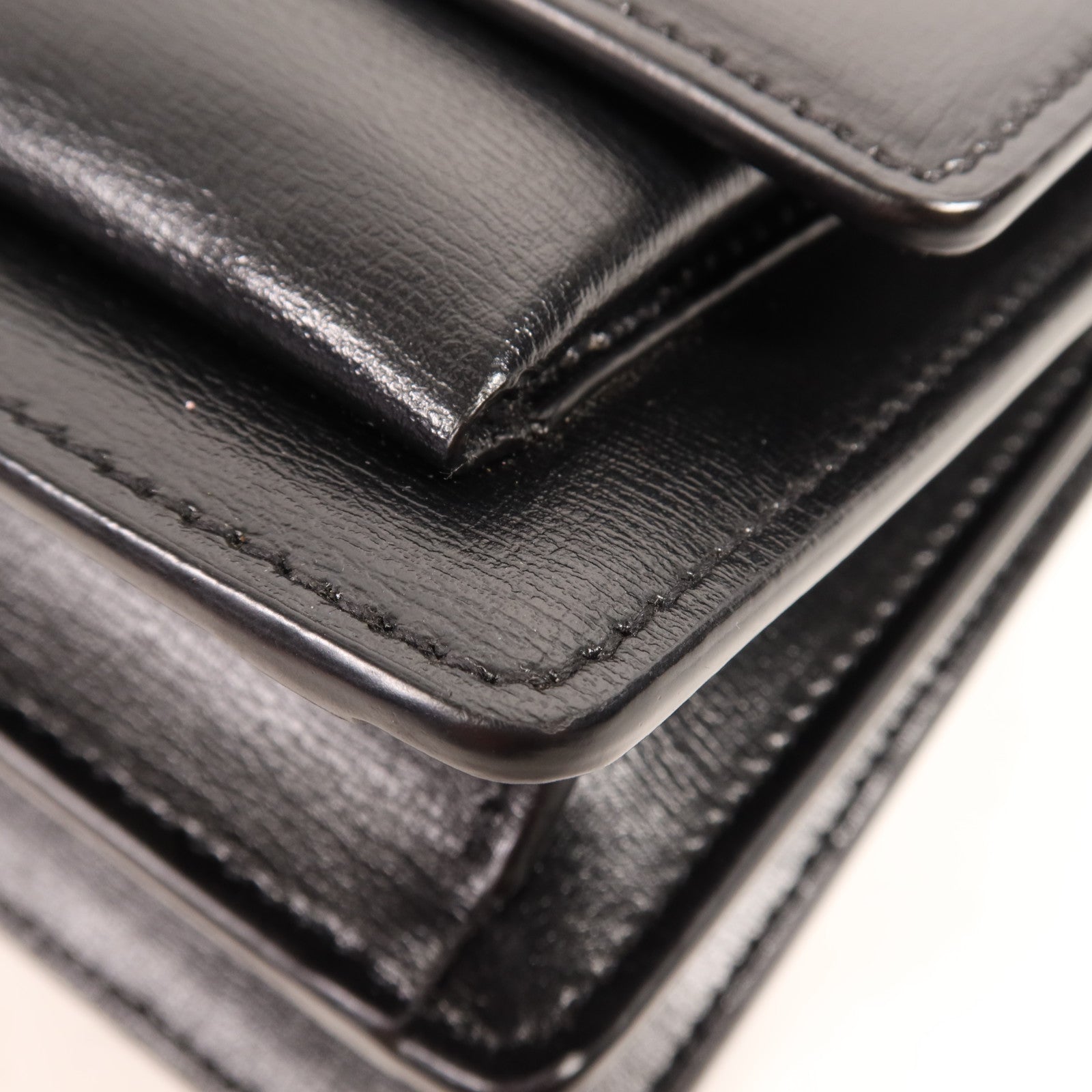 YVES SAINT LAURENT 牛皮皮革Sunset Medium鏈帶肩背袋