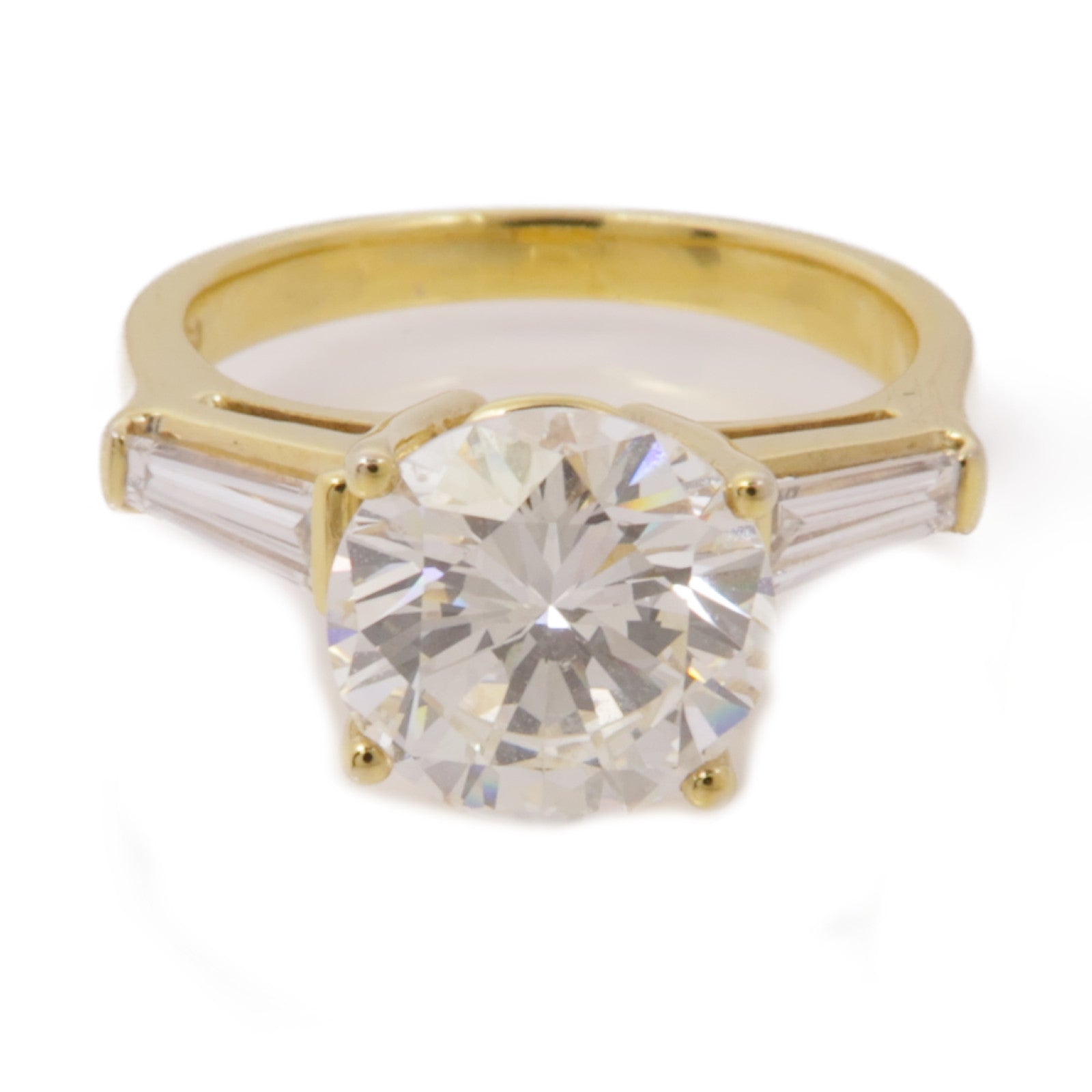 JEWELRY 18K黃金Diamond Ring鑽石戒指US#5.5