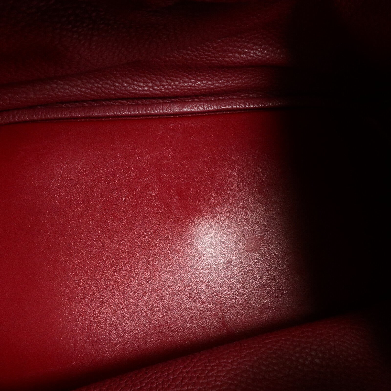 HERMES Clemence皮革Lindy 34手挽肩背兩用袋Rubis