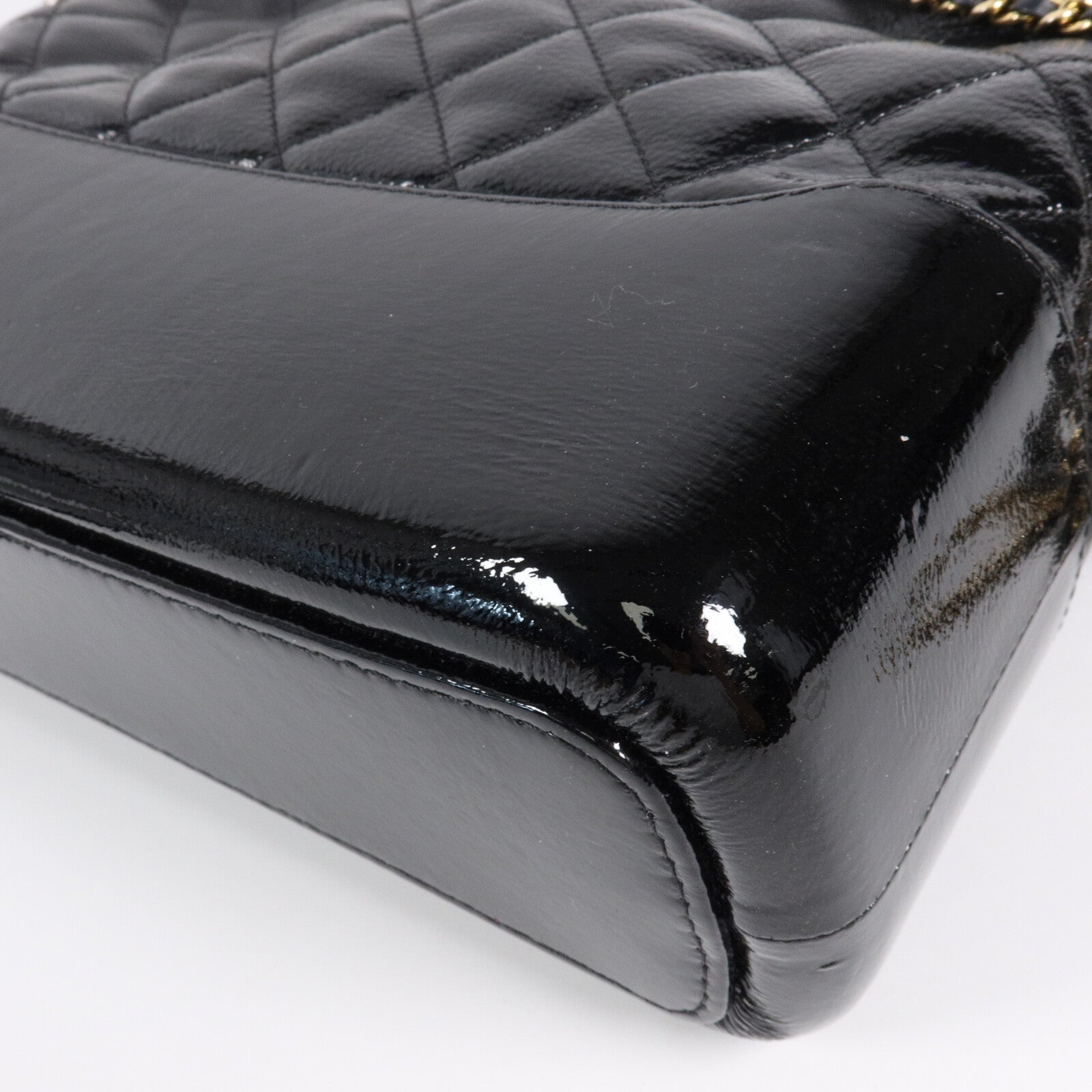 CHANEL 牛皮皮革Gabrielle Hobo Bag鏈帶肩背袋