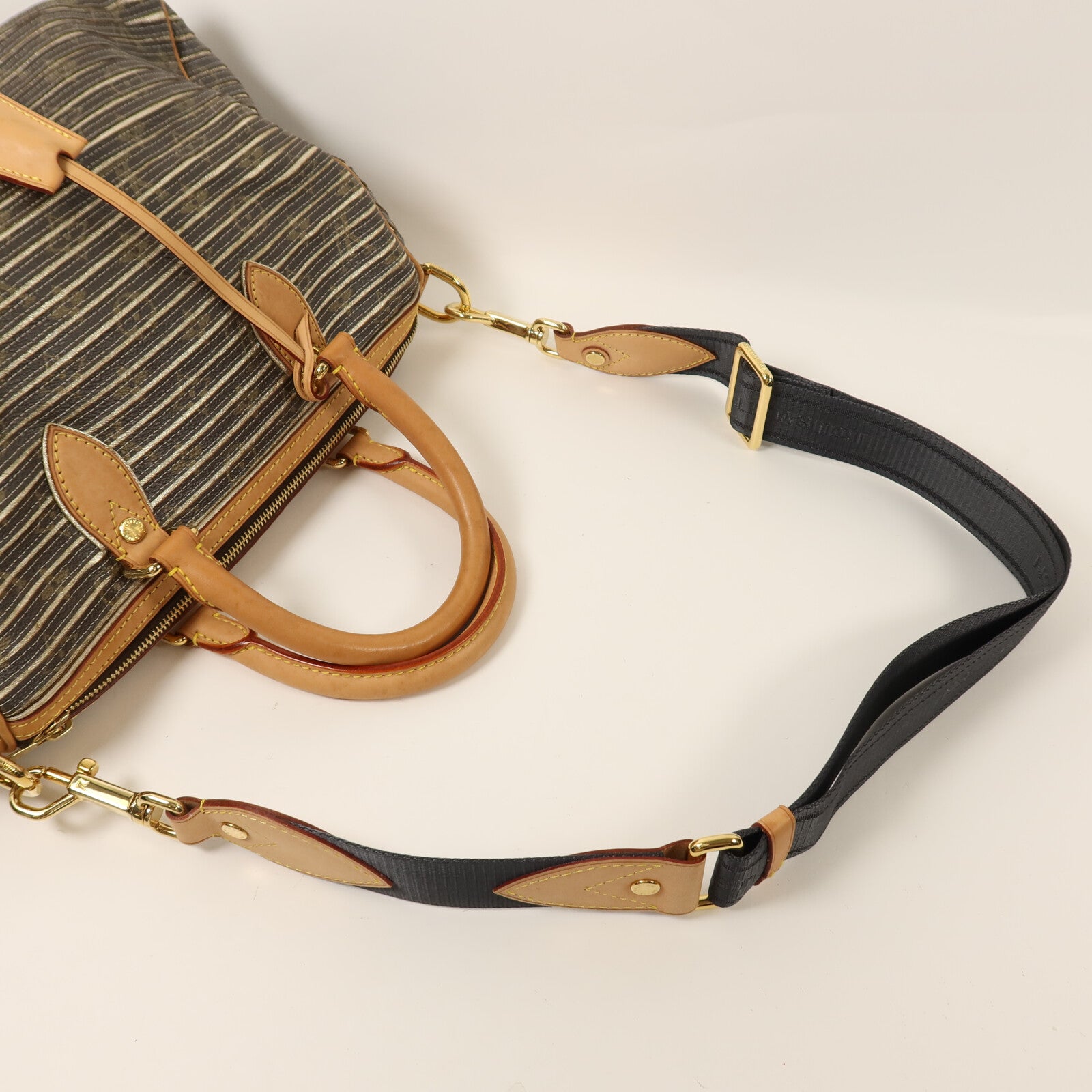 LOUIS VUITTON Monogram Eden Speedy Bandouliere 30金扣手挽肩背兩用袋