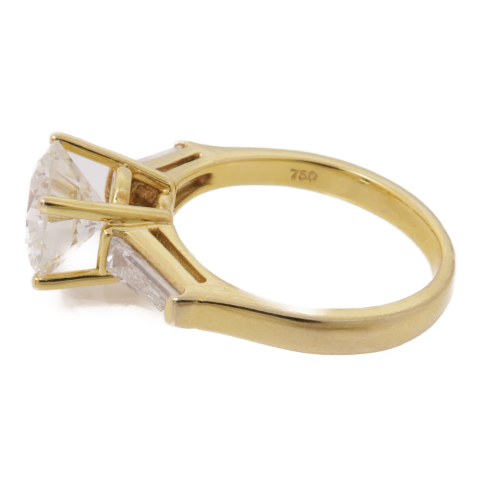 JEWELRY 18K黃金Diamond Ring鑽石戒指US#5.5