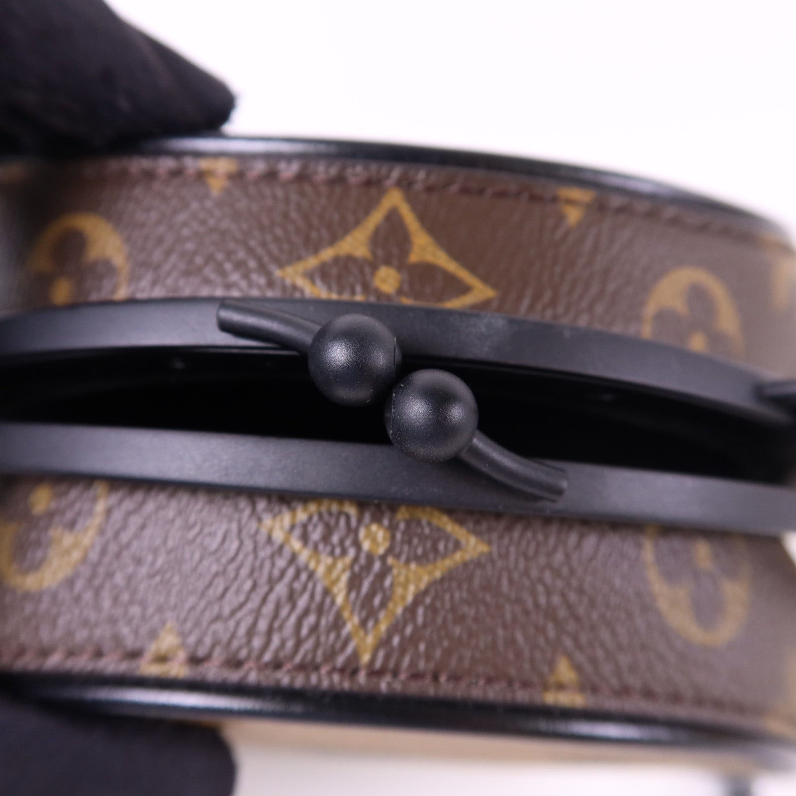 LOUIS VUITTON Monogram Reverse Boursicot BC鏈帶肩背袋