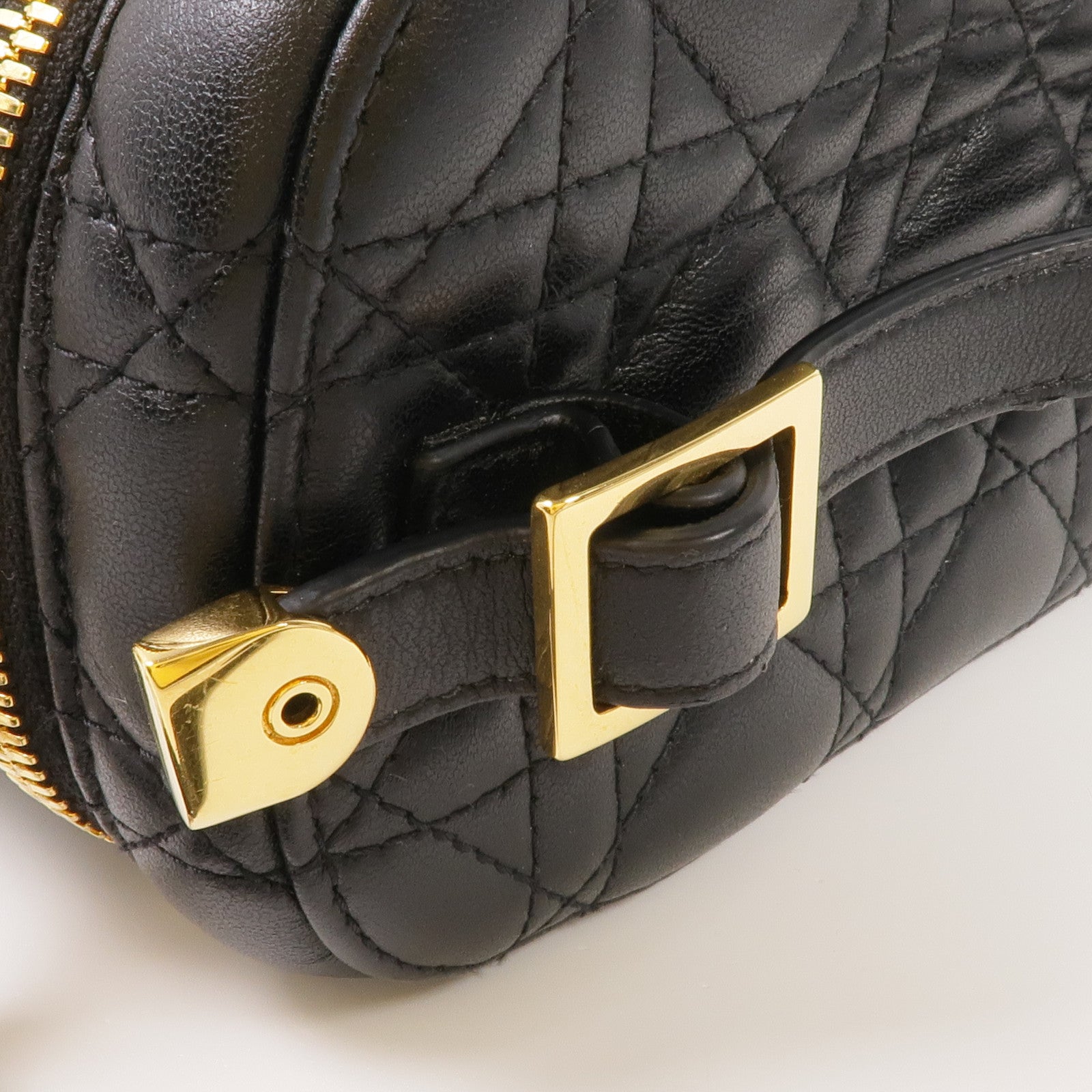 Dior 羊皮皮革2way Shoulder Bag金扣手挽肩背兩用袋