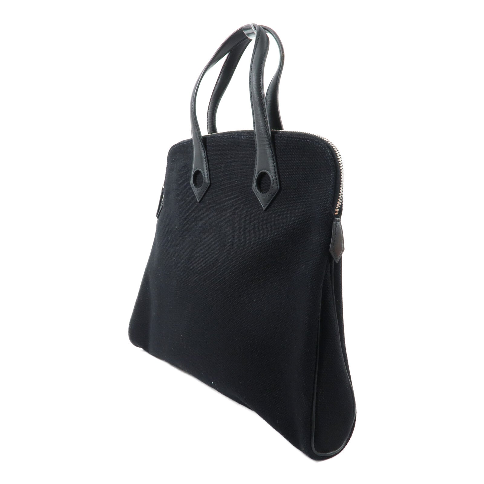 HERMES 帆布Sac Ybou PM手挽袋Noir