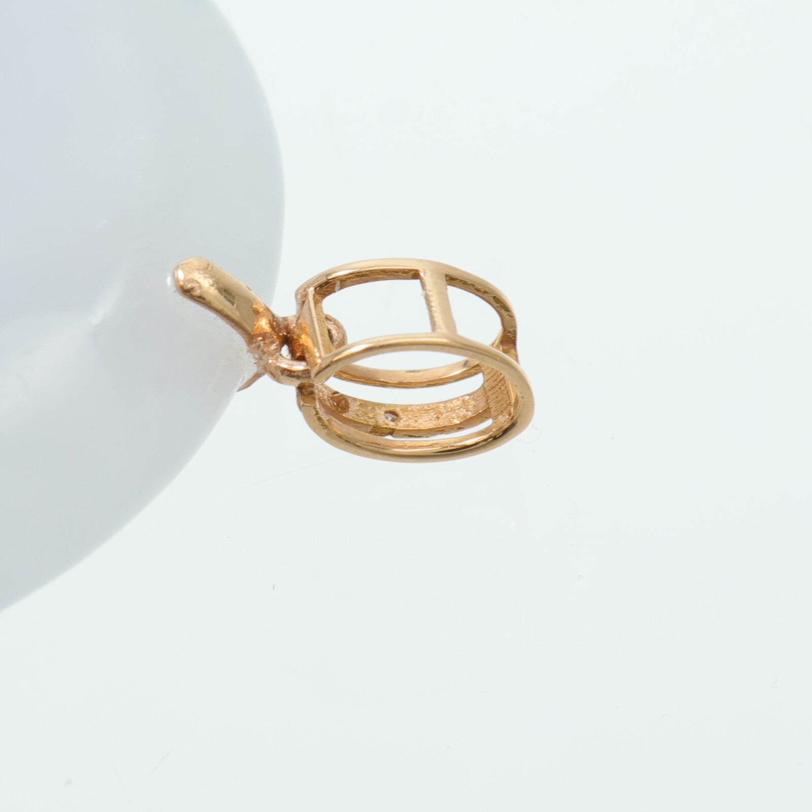 JEWELRY 18K玫瑰金Jade Pendant翡翠吊墜