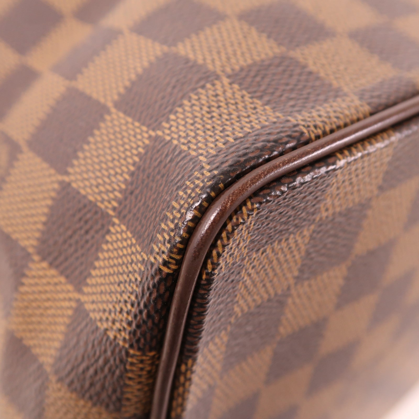 LOUIS VUITTON Damier Saleya MM金扣肩背袋/手挽袋