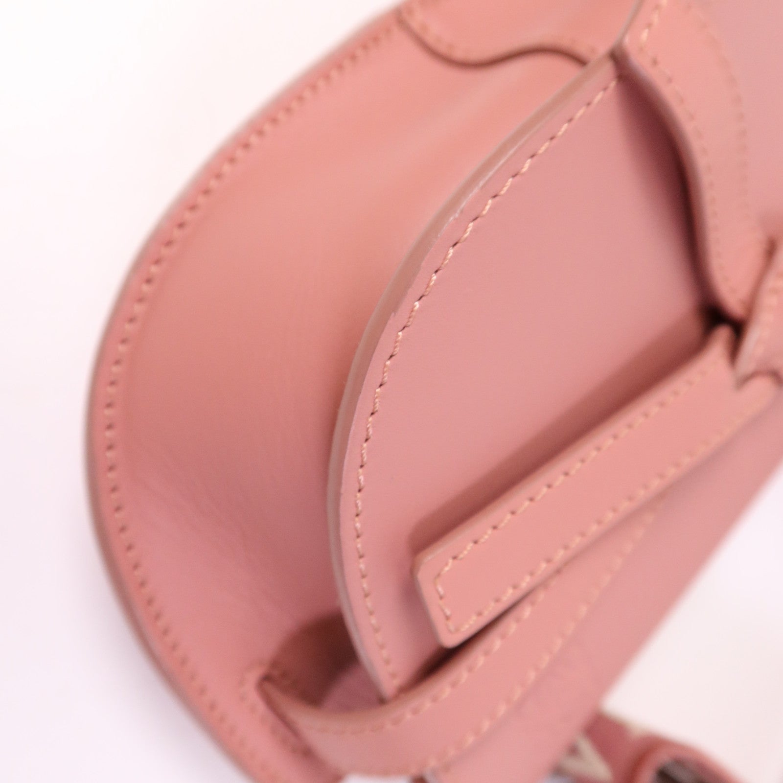LOEWE 牛皮皮革Mini Gate Dual銀扣肩背袋
