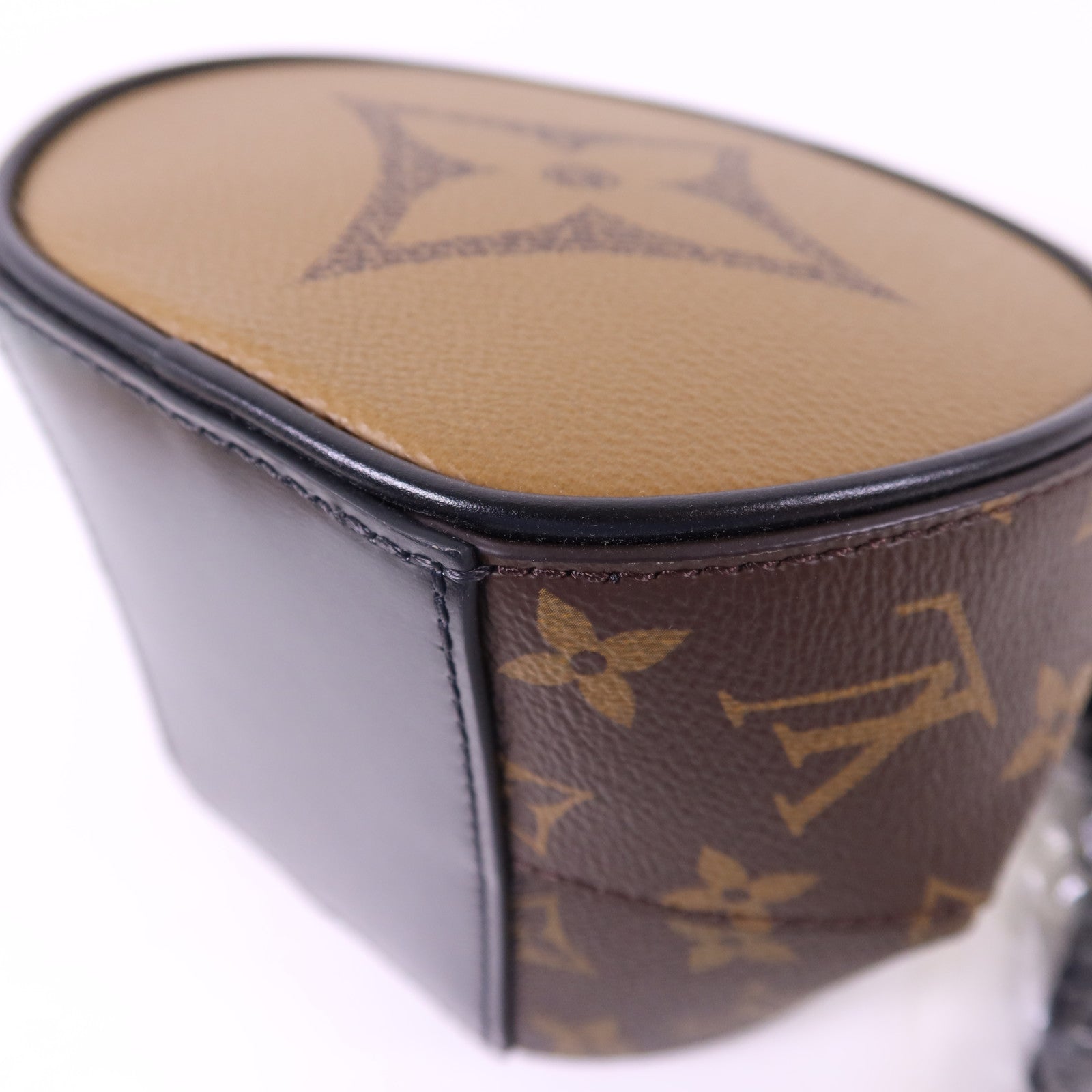LOUIS VUITTON Monogram Reverse Boursicot BC鏈帶肩背袋