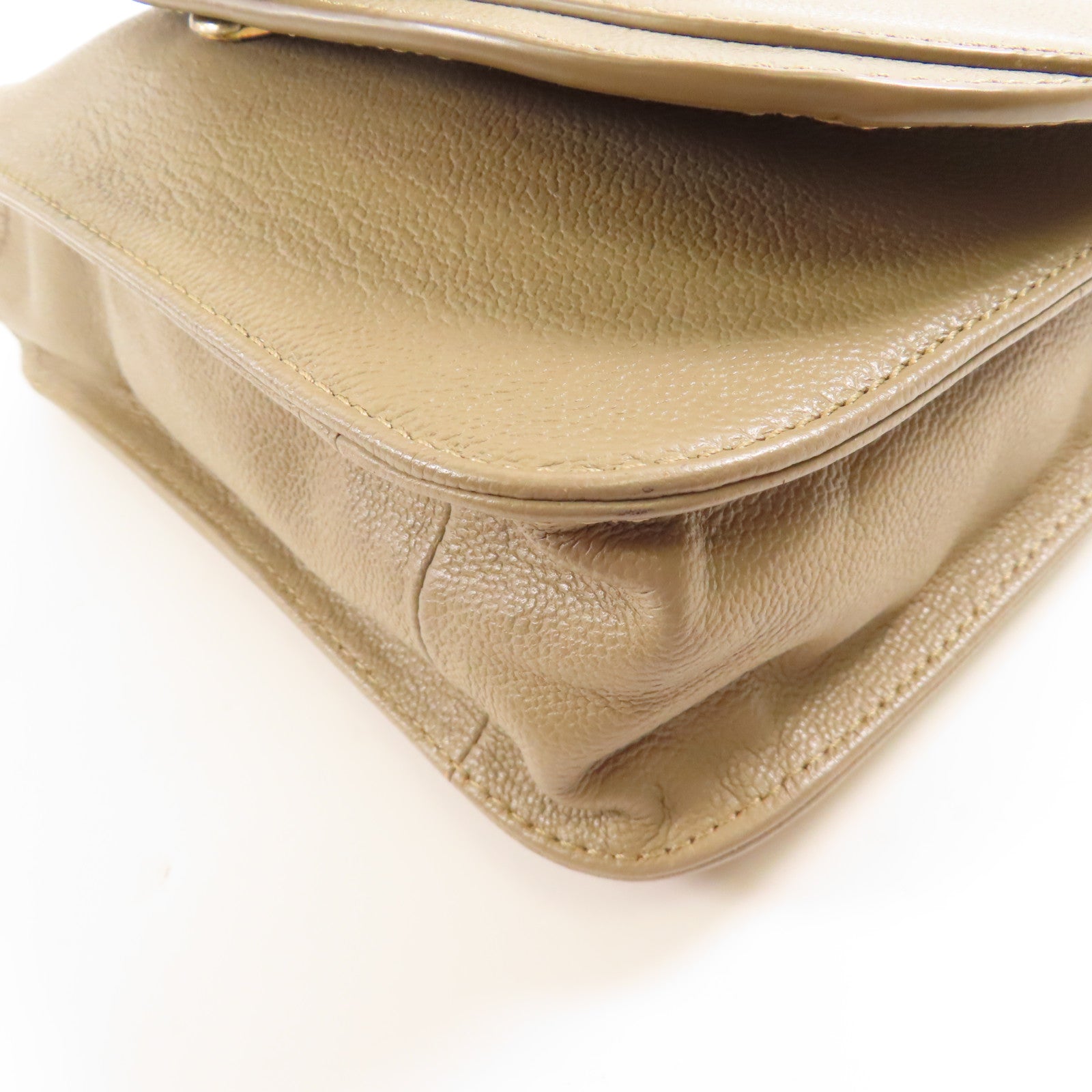 Chloe 【激減優惠】牛皮皮革Shoulder Bag金扣鏈帶肩背袋