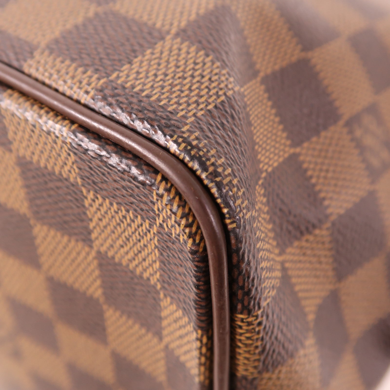 LOUIS VUITTON Damier Saleya MM金扣肩背袋/手挽袋